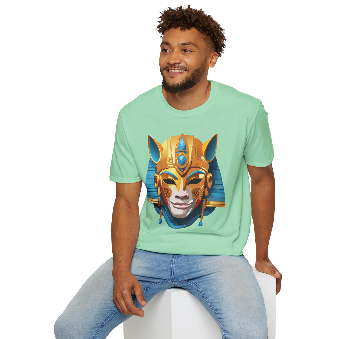 Mask Tee Shirt, Mask Shirt, Shirt with Mask, Masquerade Tees