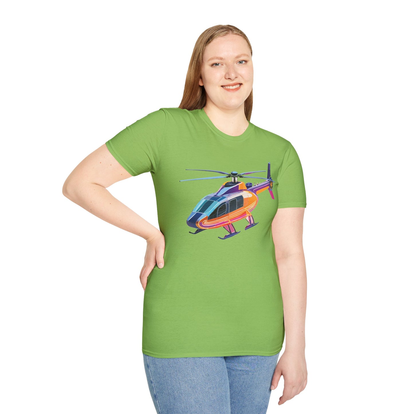 Chopper Shirt, Helicopter Shirt, Shirt with Helicopter, T Shirt with Chopper