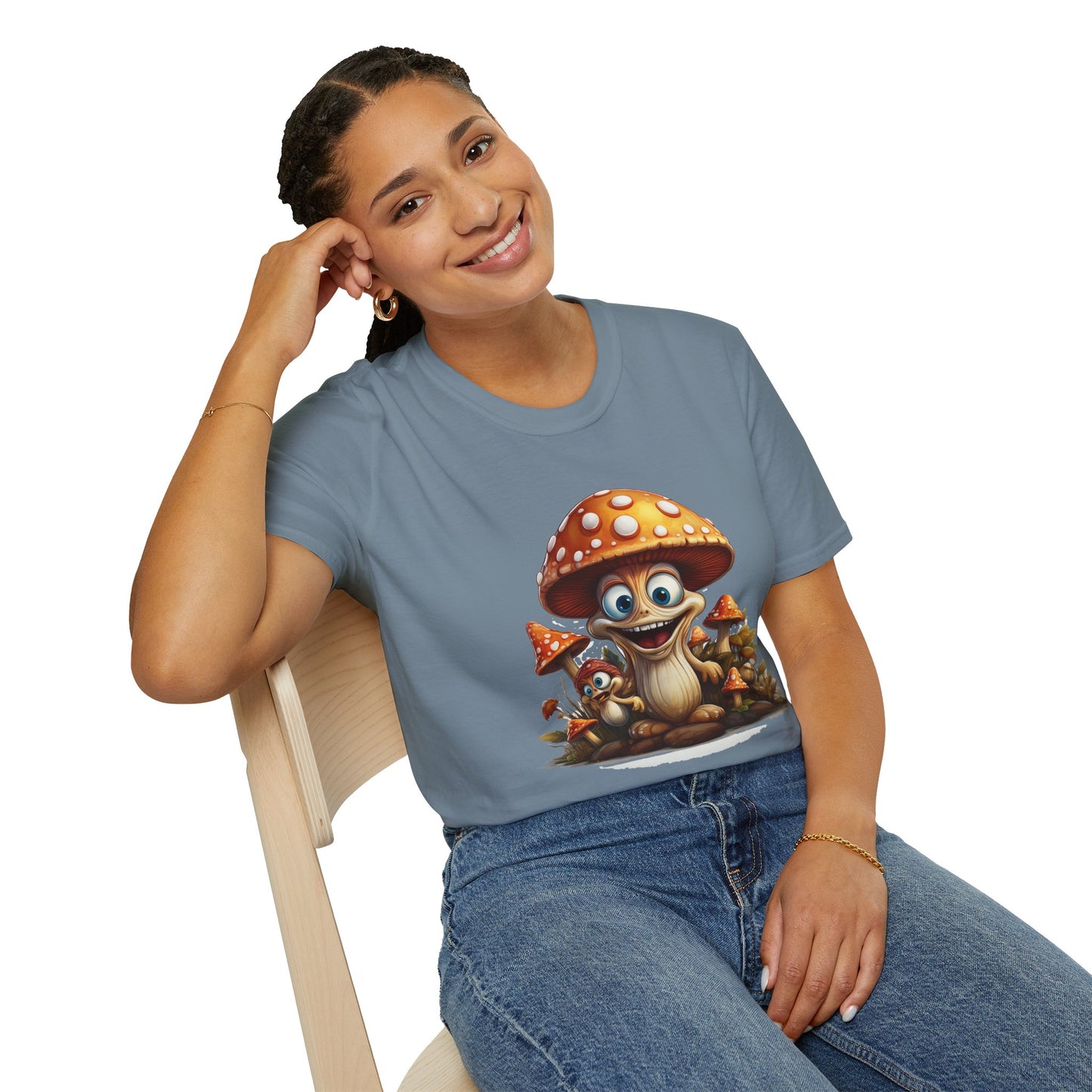 Mashroom Tee Shirt, Mashroom Shirt, Shirt with Funny Mashroom, Shirt with Fungus