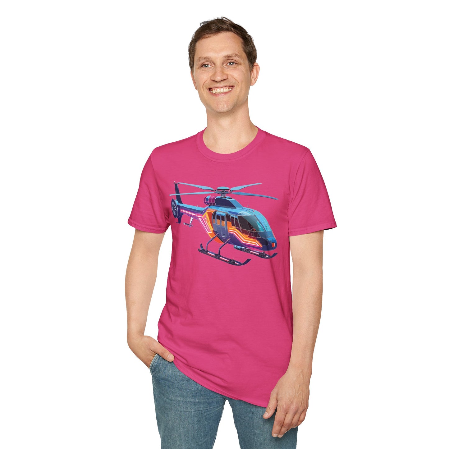 Chopper Shirt, Helicopter Shirt, Shirt with Helicopter, T Shirt with Chopper