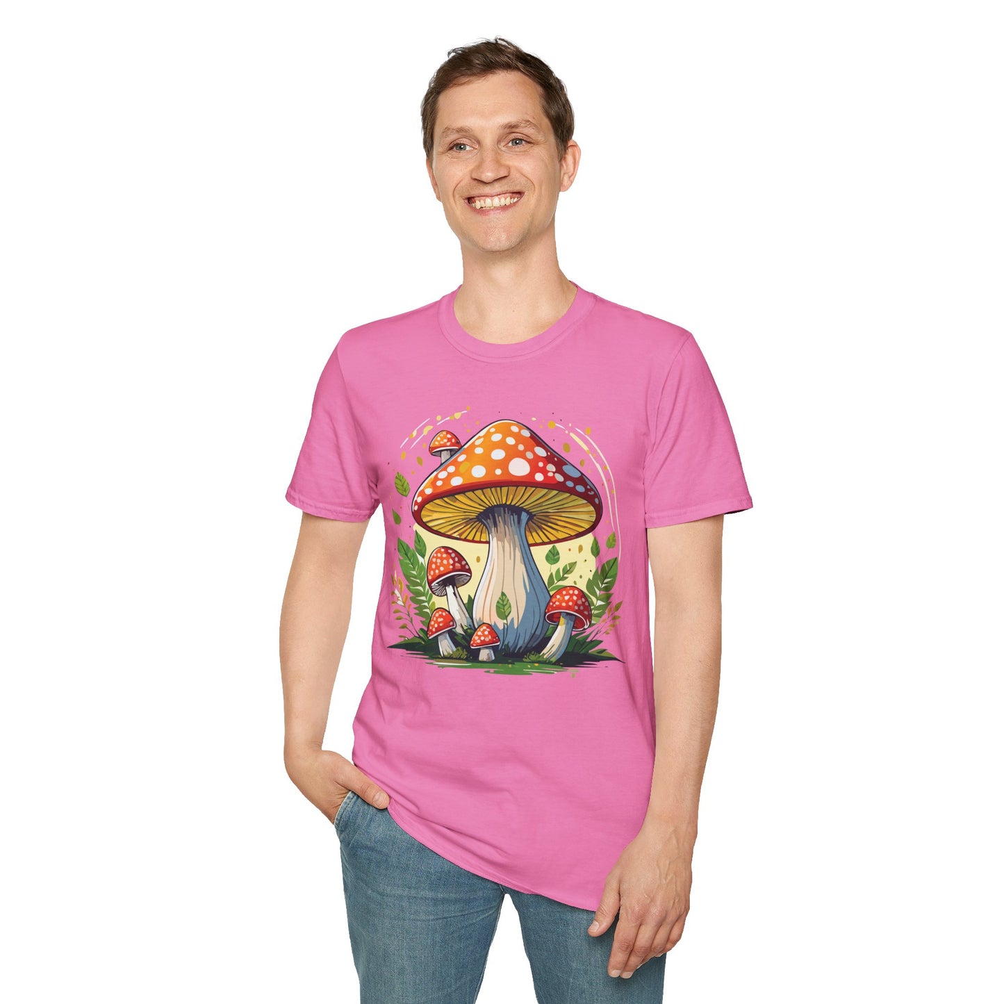 Mashroom Tee Shirt, Mashroom Shirt, Shirt with Funny Mashroom, Shirt with Fungus