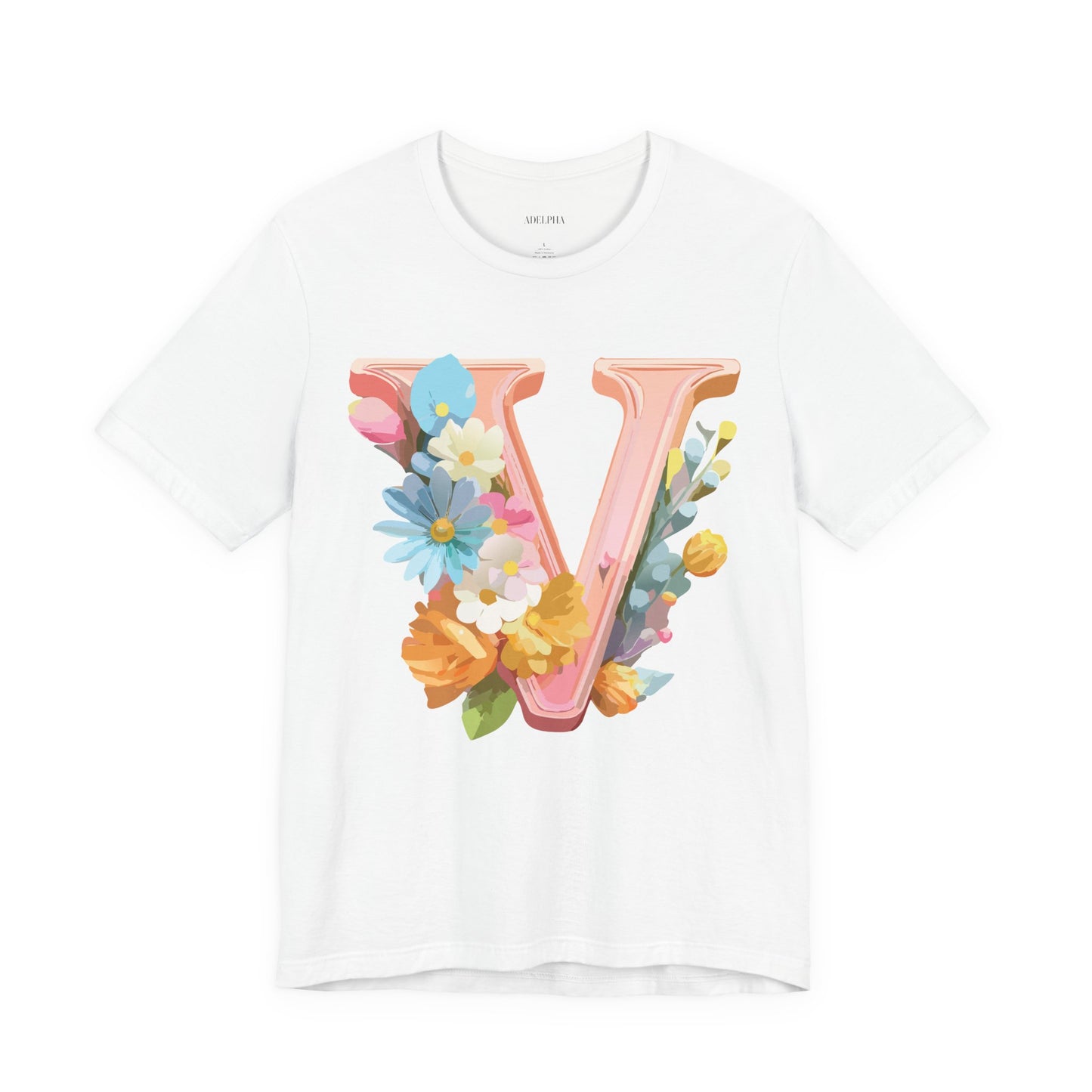 Letter Shirt, Letter V Shirt