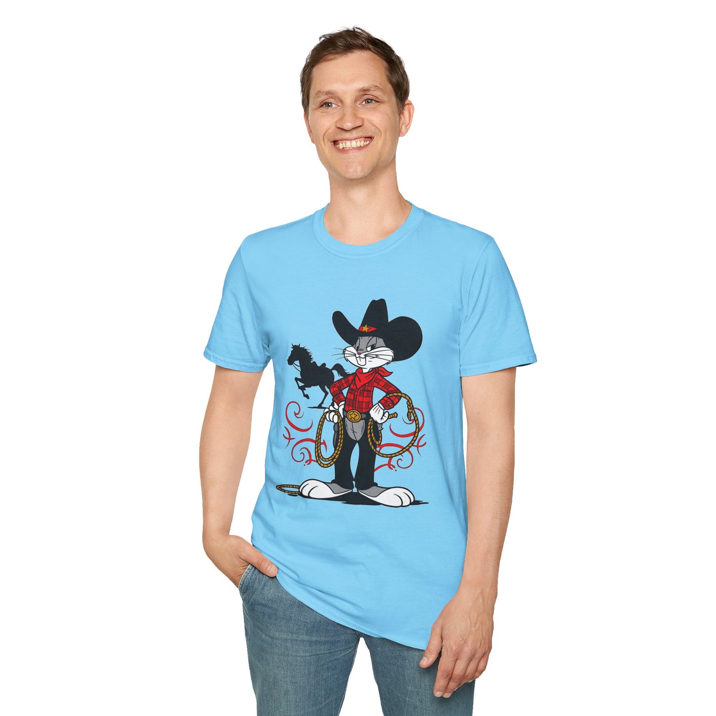 Bugs Bunny Shirt, Bugs Bunny T Shirt, Shirt with Bugs Bunny, T Shirt with Cartoon, Cartoon on T Shirt, Animation Shirt
