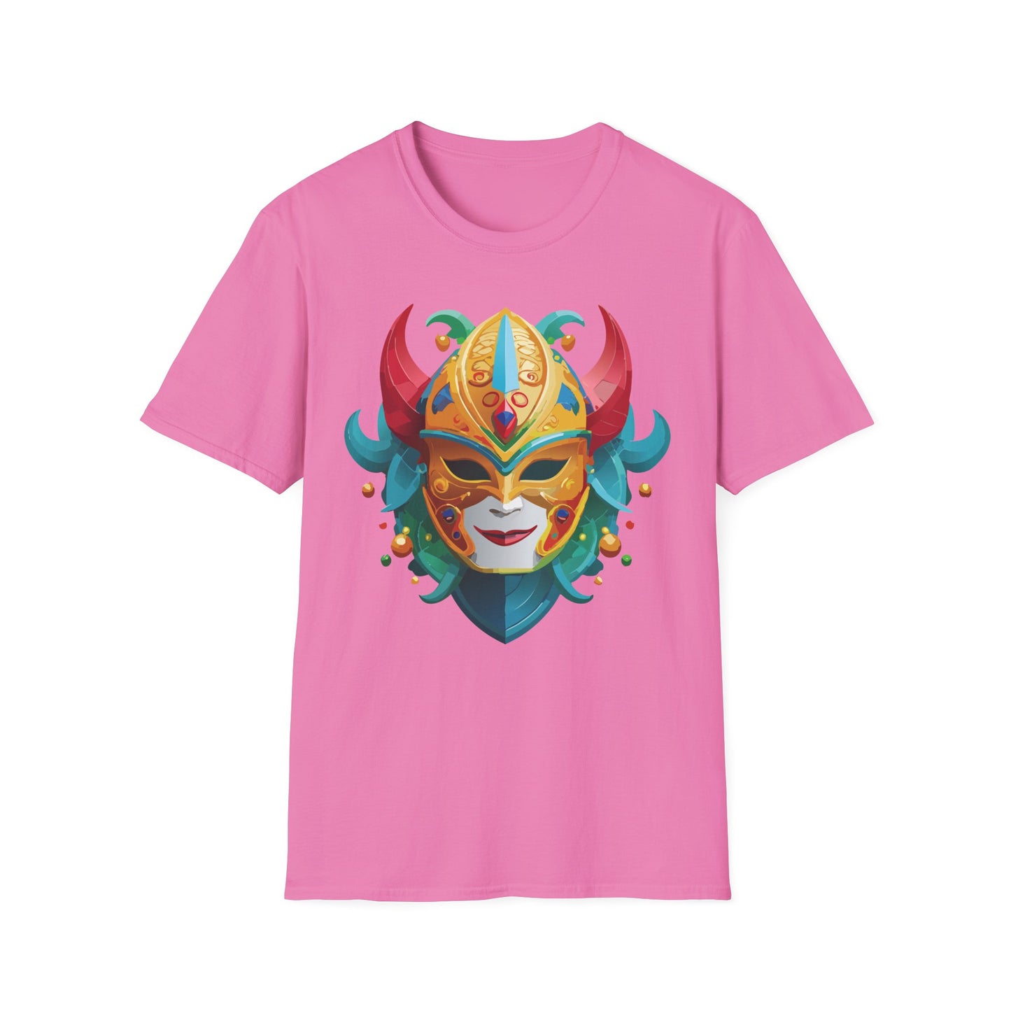 Mask Tee Shirt, Mask Shirt, Shirt with Mask, Masquerade Tees