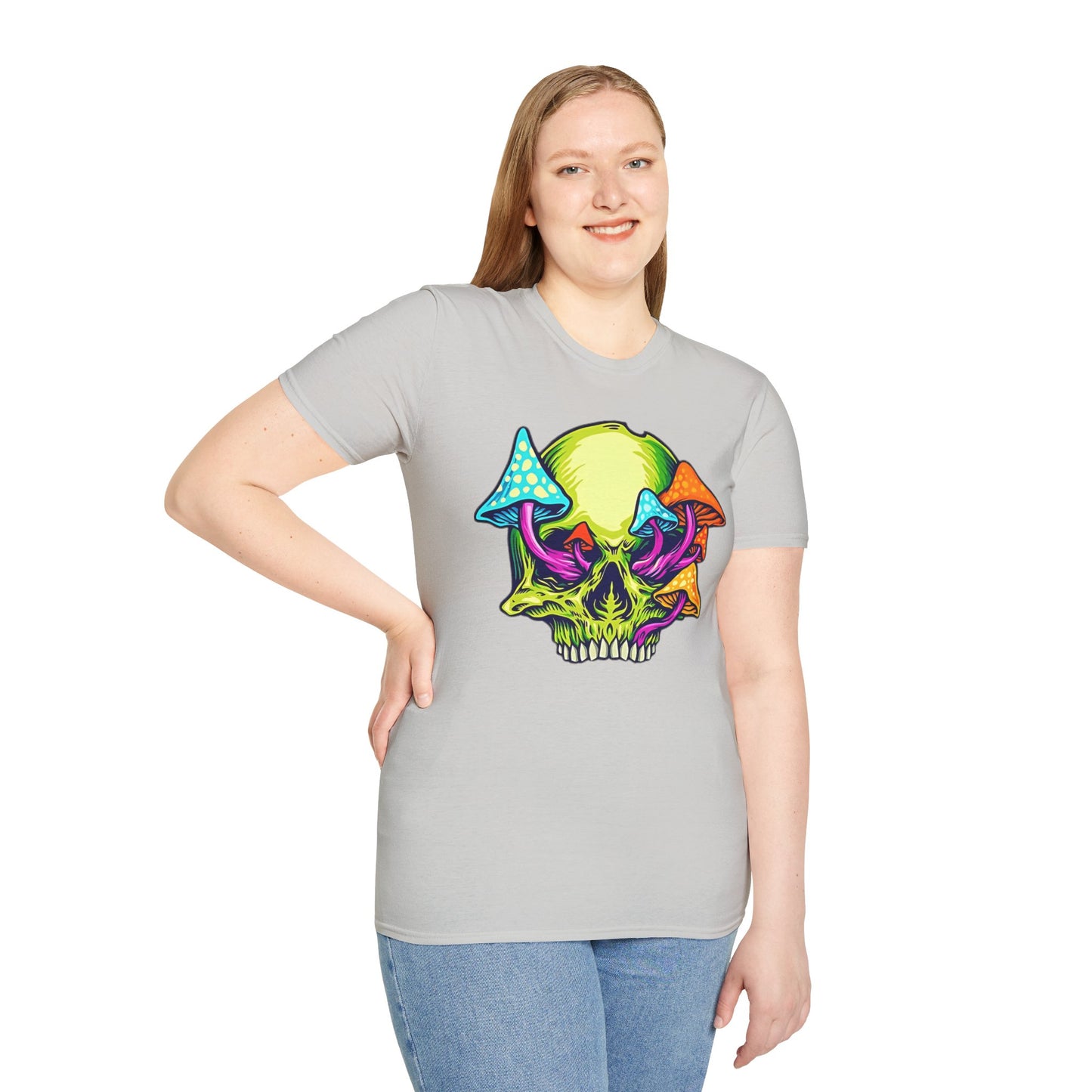 Skull Tee Shirt, Skeleton Shirt, Shirt with Skull, Shirt with Skeleton