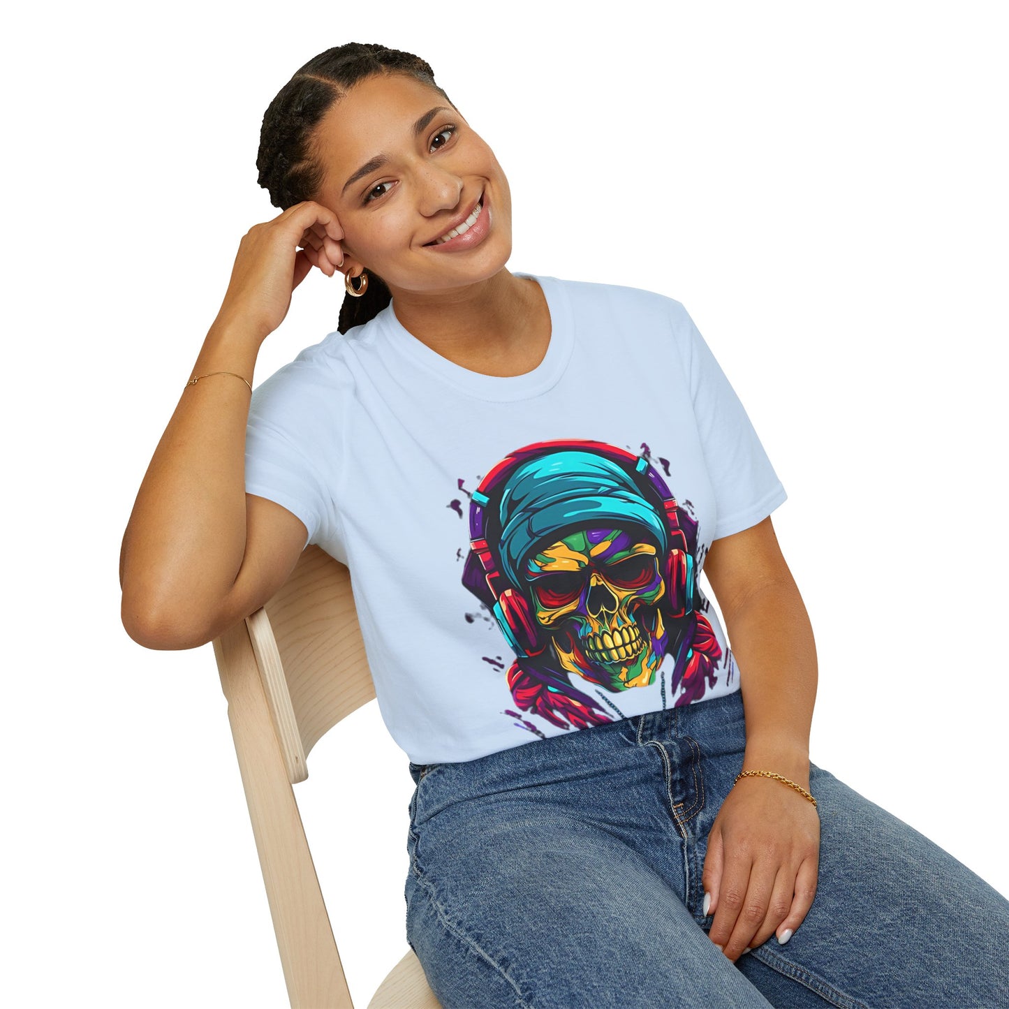 Skull Tee Shirt, Skeleton Shirt, Shirt with Skull, Shirt with Skeleton