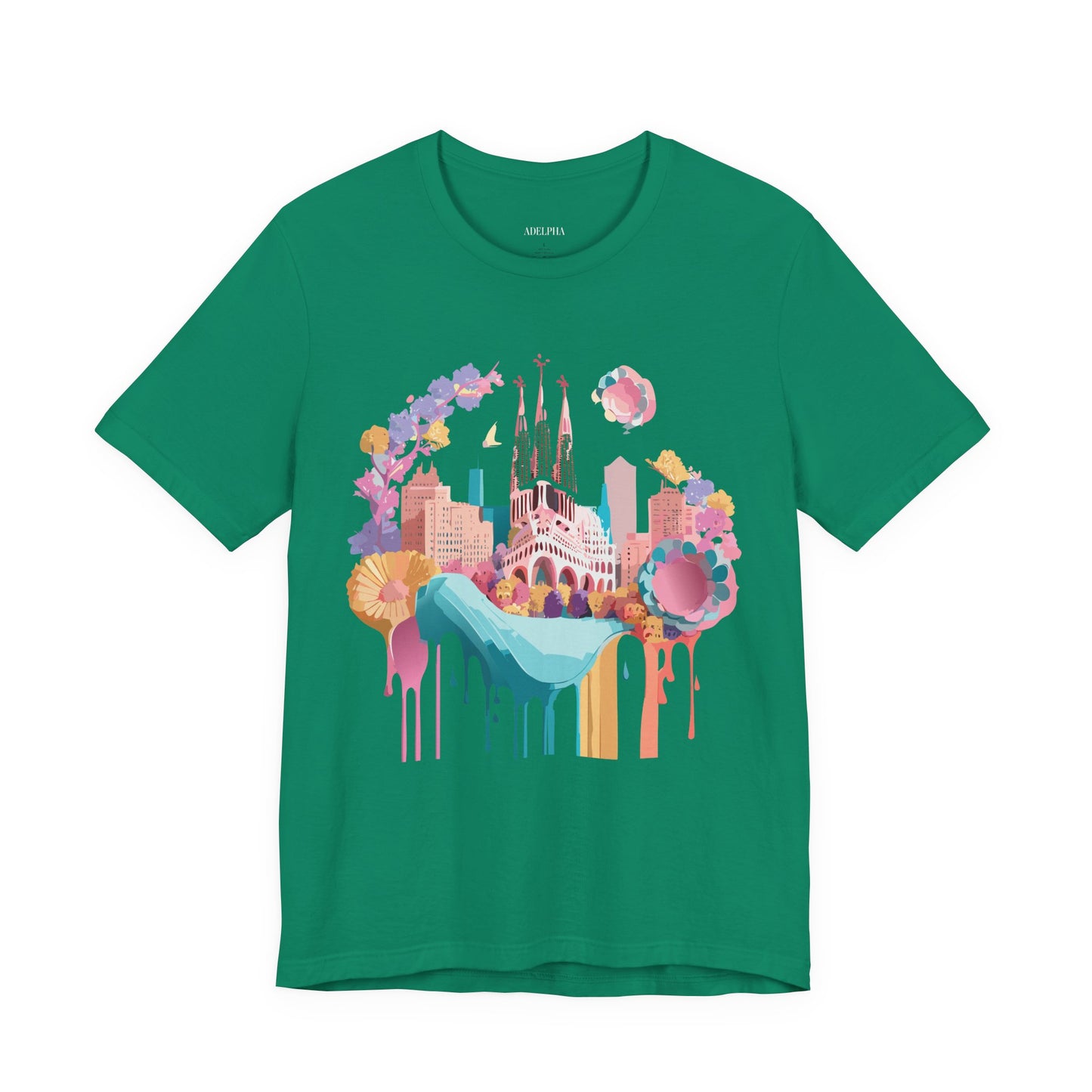 Tourist Shirt, Shirt with Barcelona