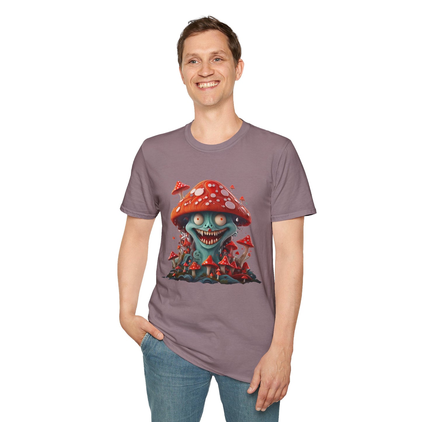 Mashroom Tee Shirt, Mashroom Shirt, Shirt with Funny Mashroom, Shirt with Fungus