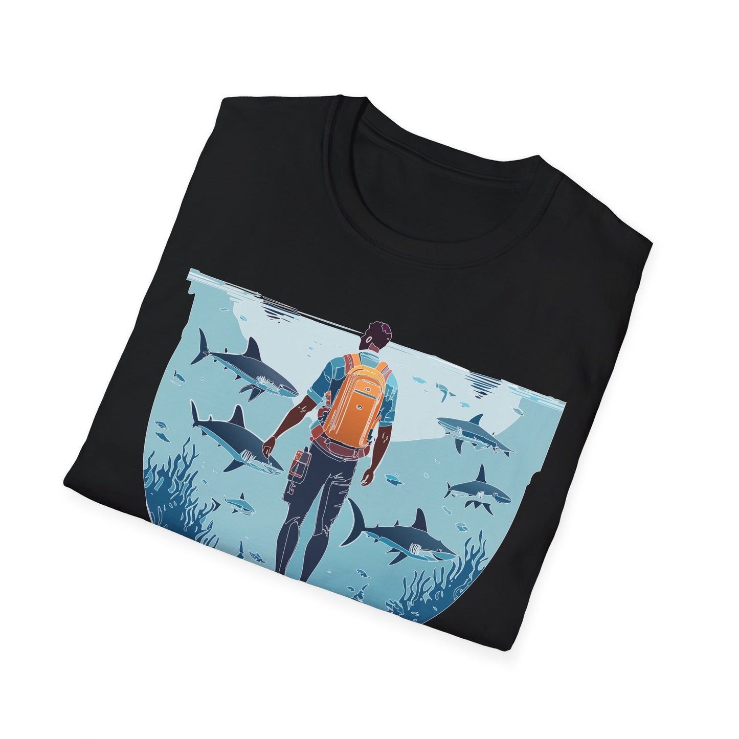 Ocean Tee Shirt, Ocean Shirt, Shirt with Ocean, U boat Tees, Shirt with U-Boat