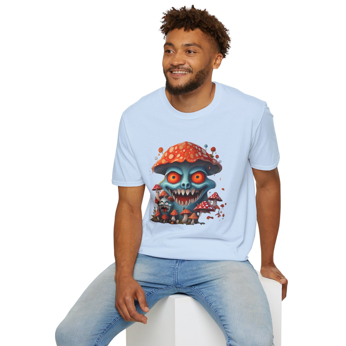 Mashroom Tee Shirt, Mashroom Shirt, Shirt with Funny Mashroom, Shirt with Fungus