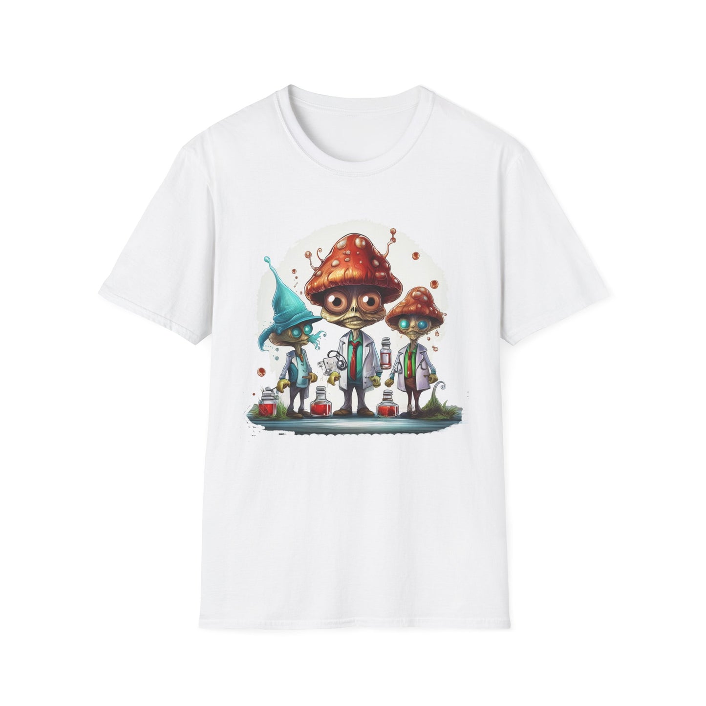Mashroom Tee Shirt, Mashroom Shirt, Shirt with Funny Mashroom, Shirt with Fungus