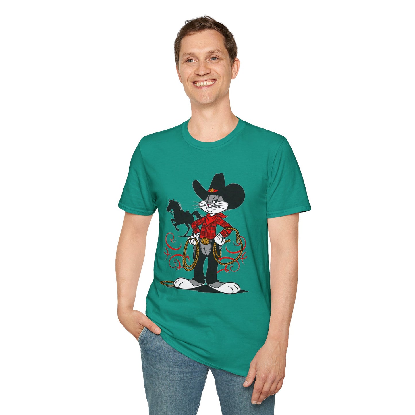 Bugs Bunny Shirt, Bugs Bunny T Shirt, Shirt with Bugs Bunny, T Shirt with Cartoon, Cartoon on T Shirt, Animation Shirt