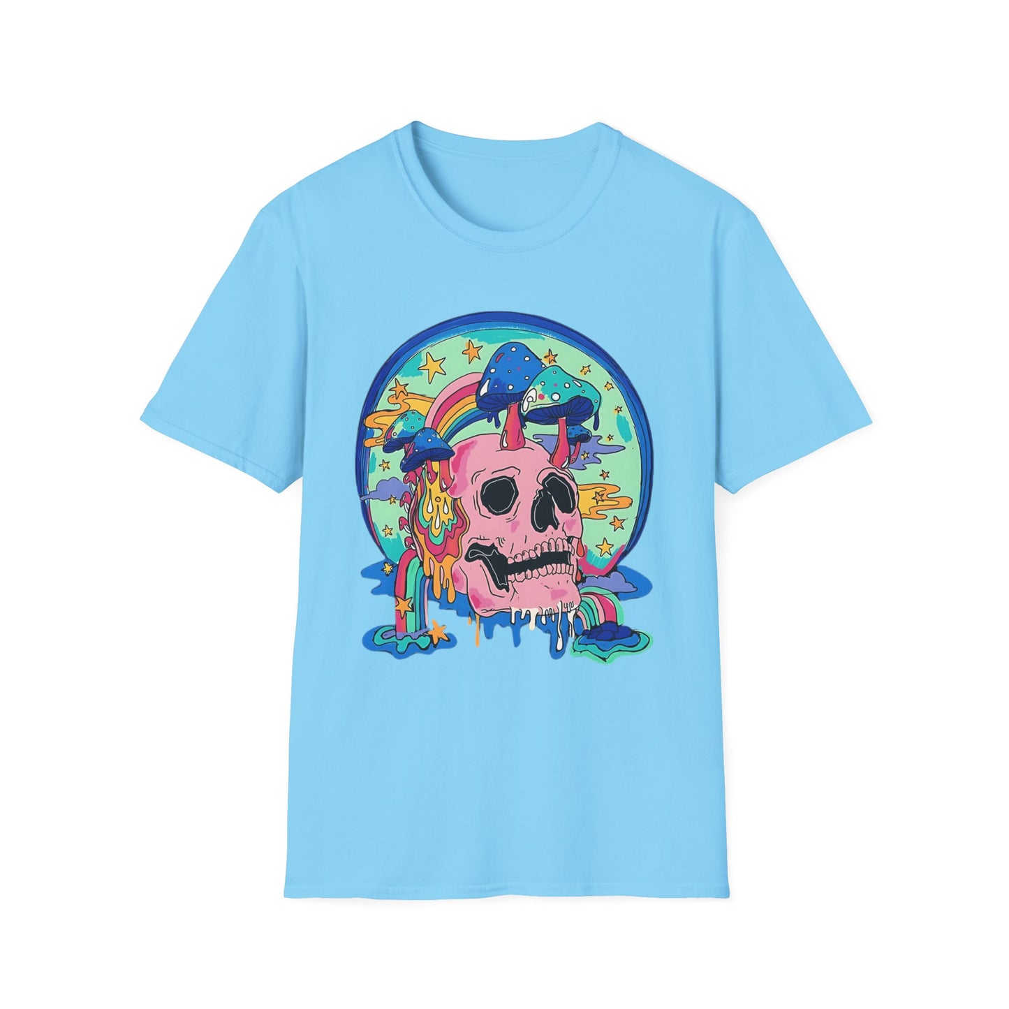 Skull Tee Shirt, Skeleton Shirt, Shirt with Skull, Shirt with Skeleton