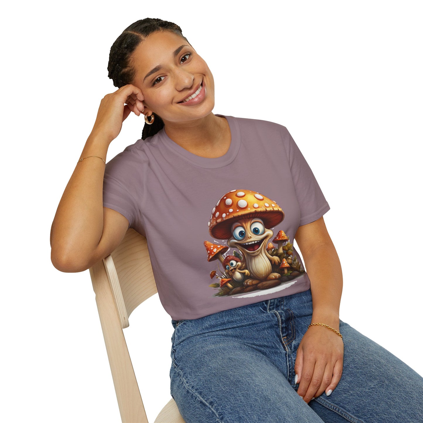 Mashroom Tee Shirt, Mashroom Shirt, Shirt with Funny Mashroom, Shirt with Fungus