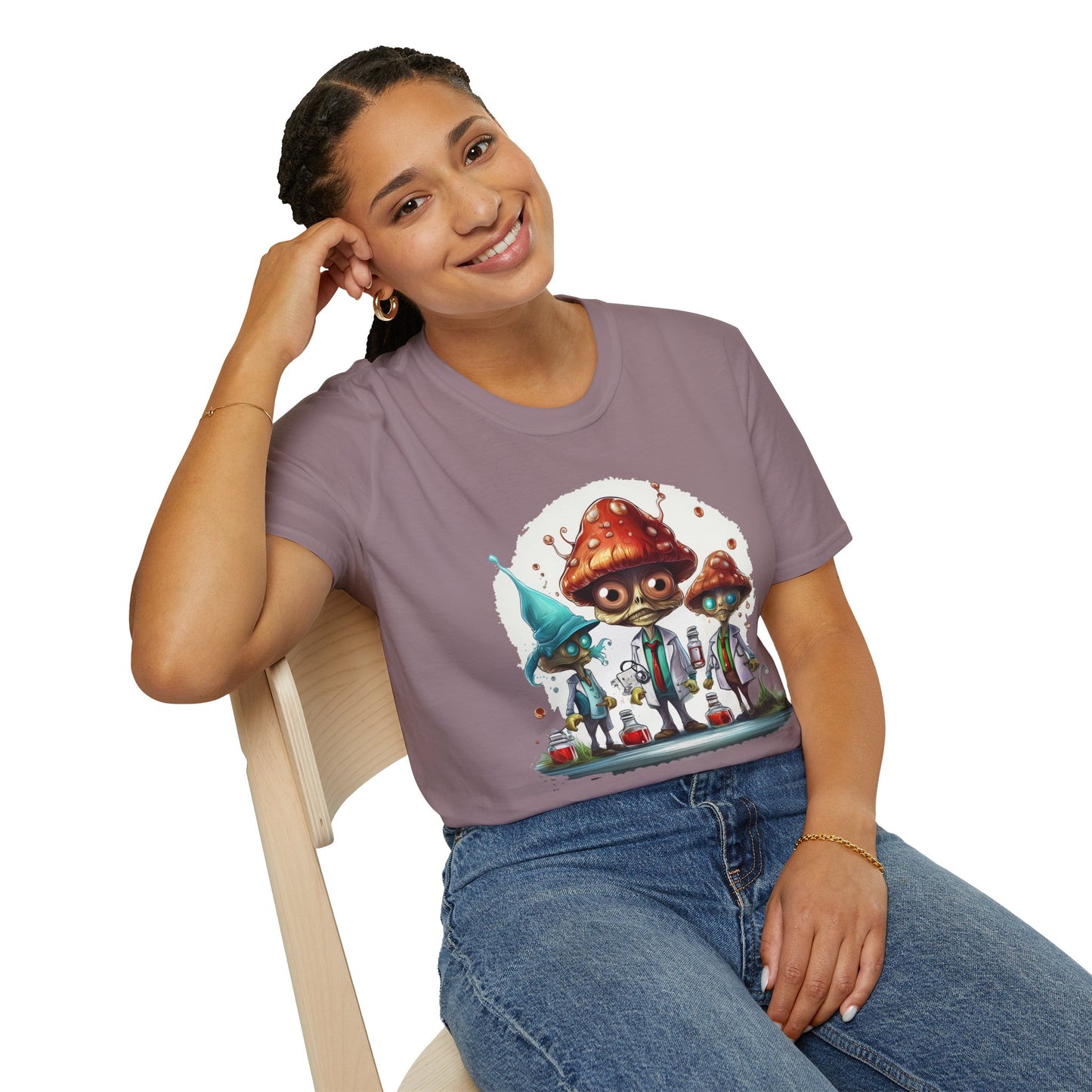 Mashroom Tee Shirt, Mashroom Shirt, Shirt with Funny Mashroom, Shirt with Fungus