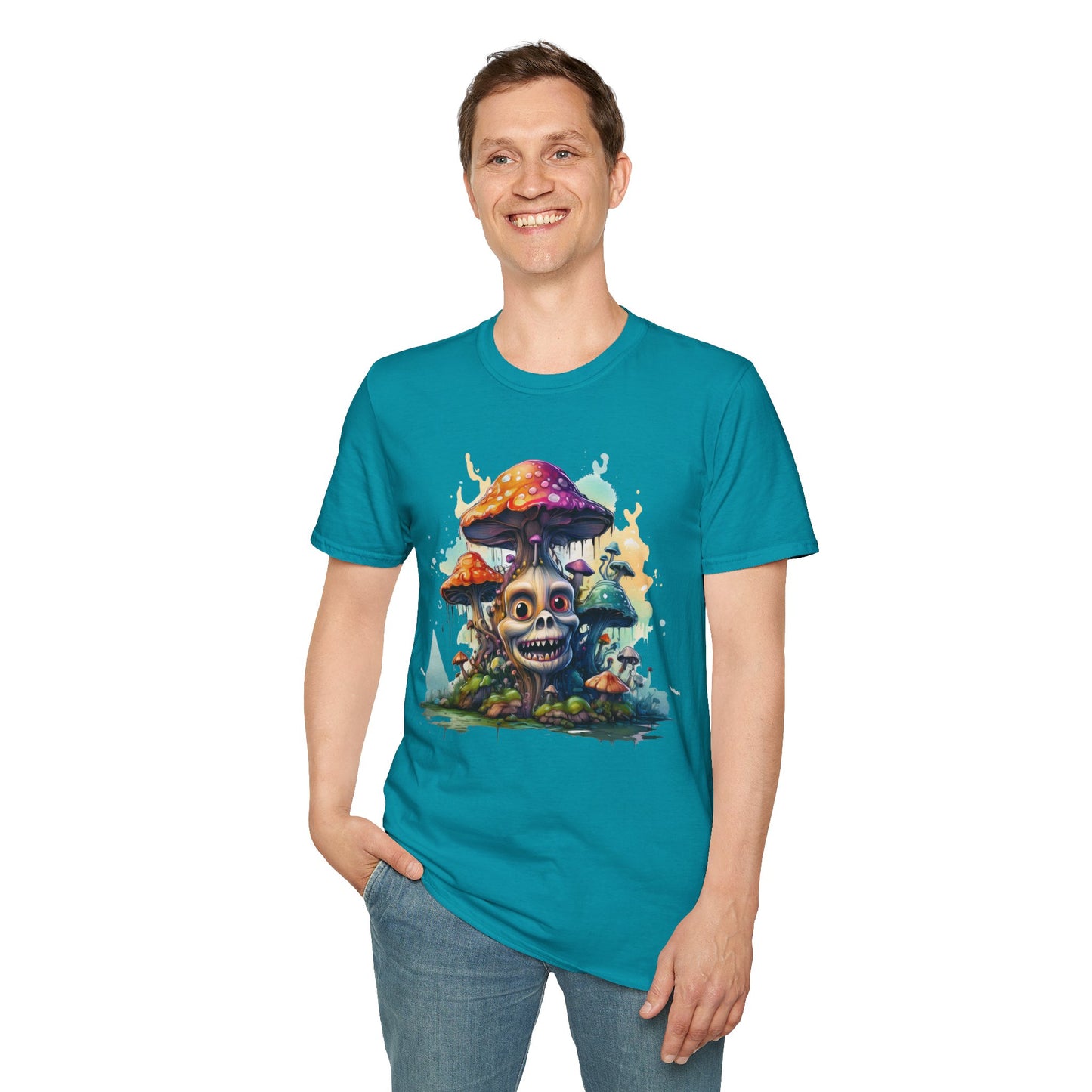 Mashroom Tee Shirt, Mashroom Shirt, Shirt with Funny Mashroom, Shirt with Fungus