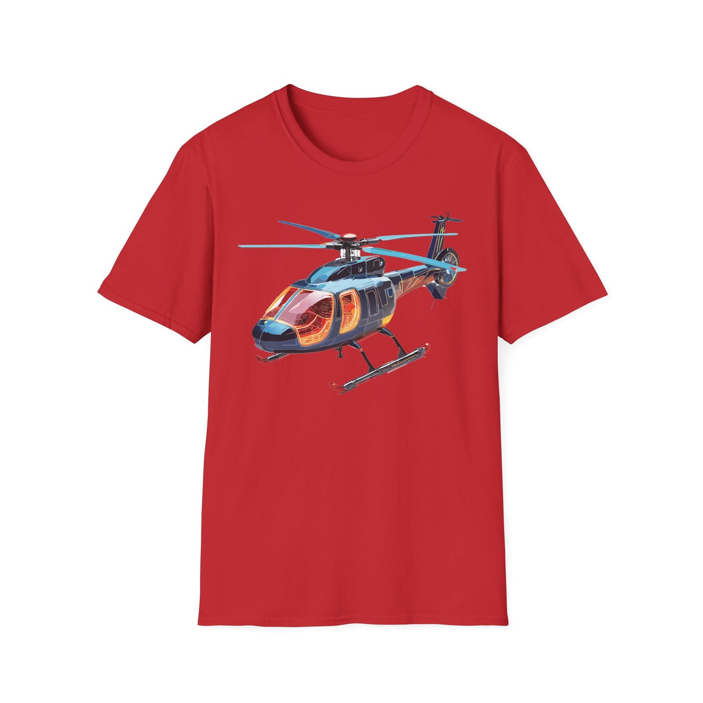 Chopper Shirt, Helicopter Shirt, Shirt with Helicopter, T Shirt with Chopper