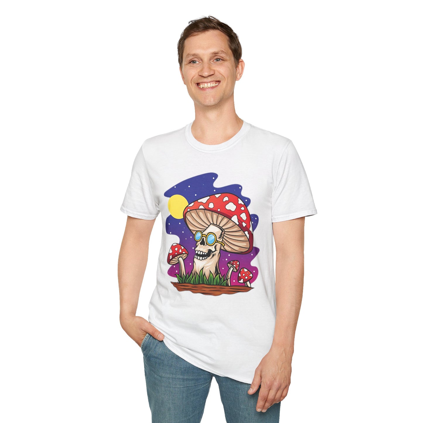 Mashroom Tee Shirt, Mashroom Shirt, Shirt with Funny Mashroom, Shirt with Fungus