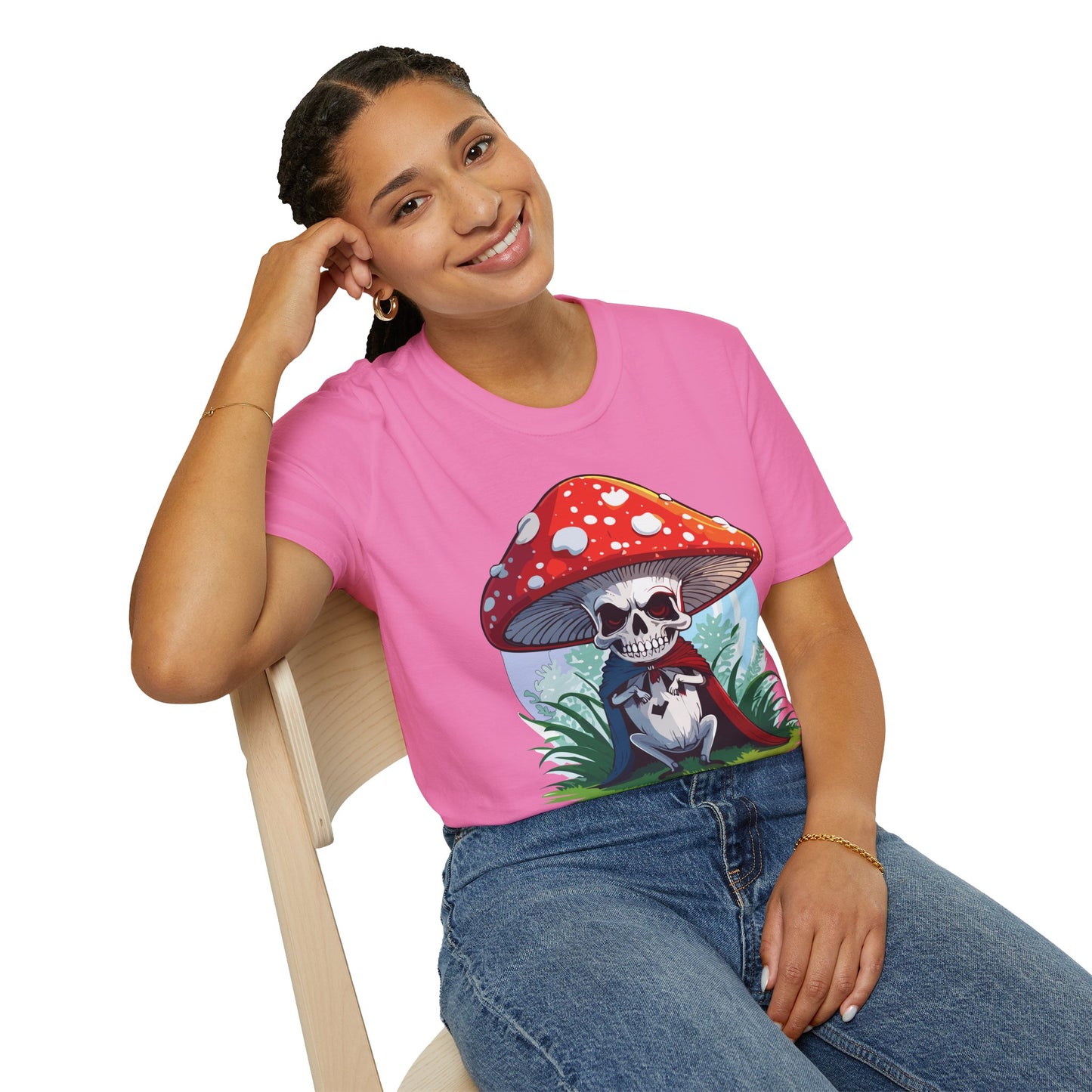 Mashroom Tee Shirt, Mashroom Shirt, Shirt with Funny Mashroom, Shirt with Fungus