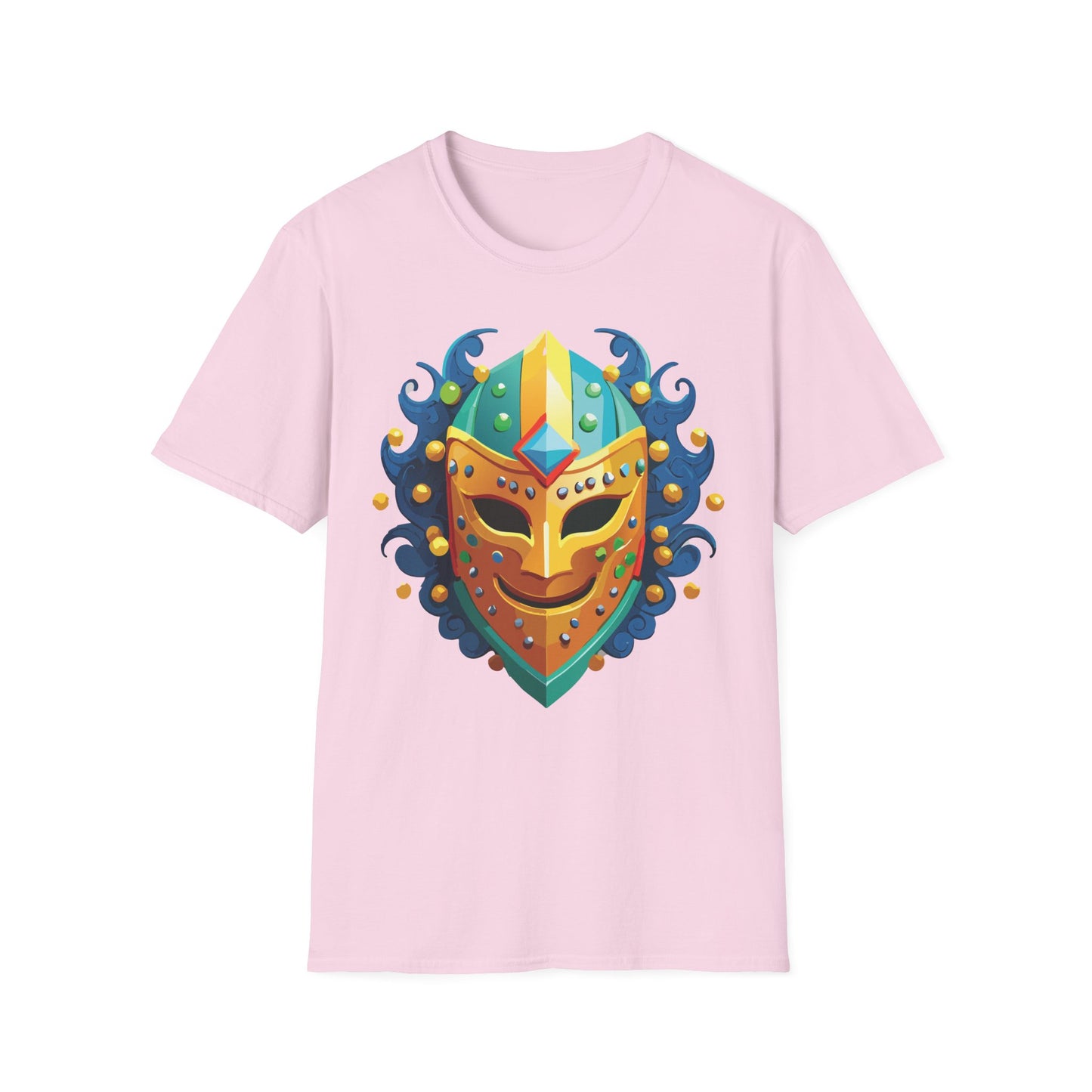 Mask Tee Shirt, Mask Shirt, Shirt with Mask, Masquerade Tees