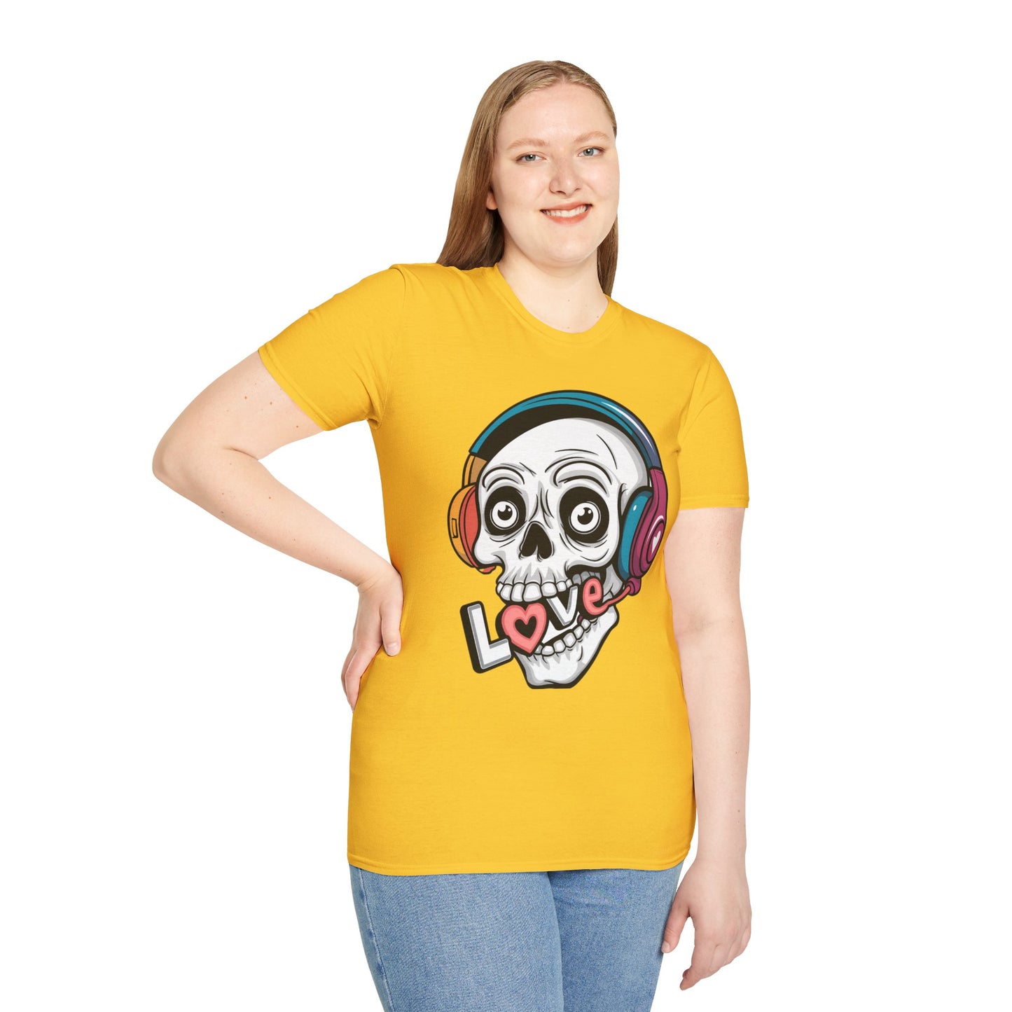 Skull Tee Shirt, Skeleton Shirt, Shirt with Skull, Shirt with Skeleton