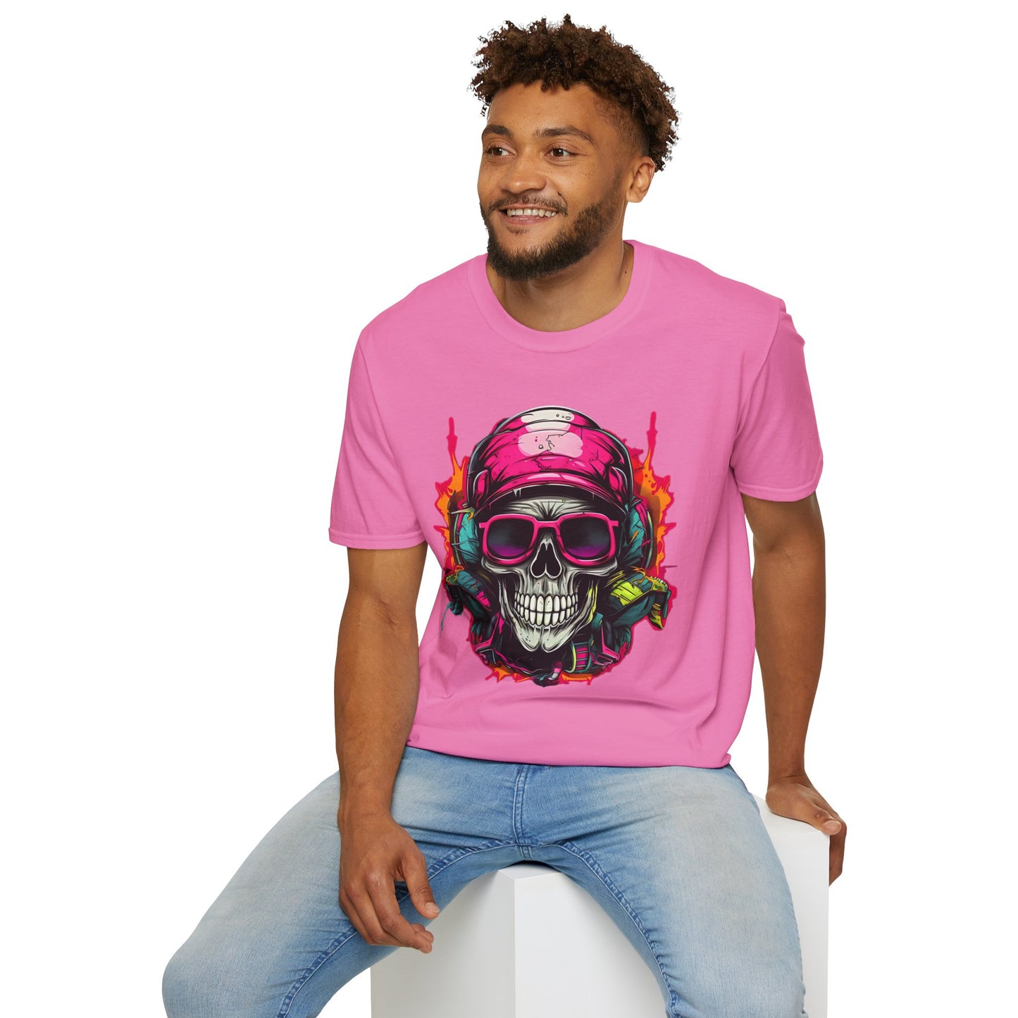 Skull Tee Shirt, Skeleton Shirt, Shirt with Skull, Shirt with Skeleton