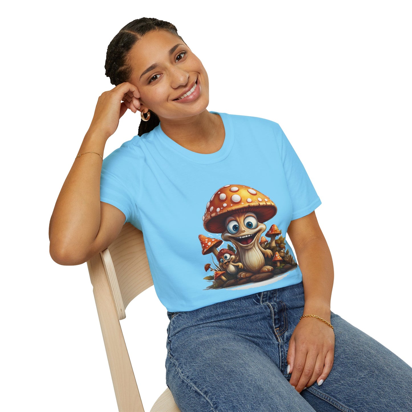Mashroom Tee Shirt, Mashroom Shirt, Shirt with Funny Mashroom, Shirt with Fungus