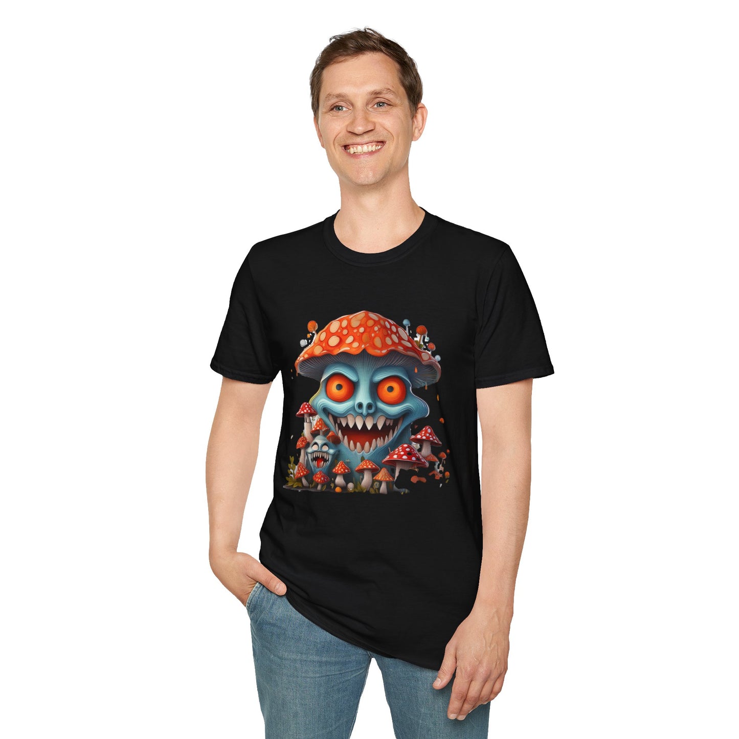 Mashroom Tee Shirt, Mashroom Shirt, Shirt with Funny Mashroom, Shirt with Fungus