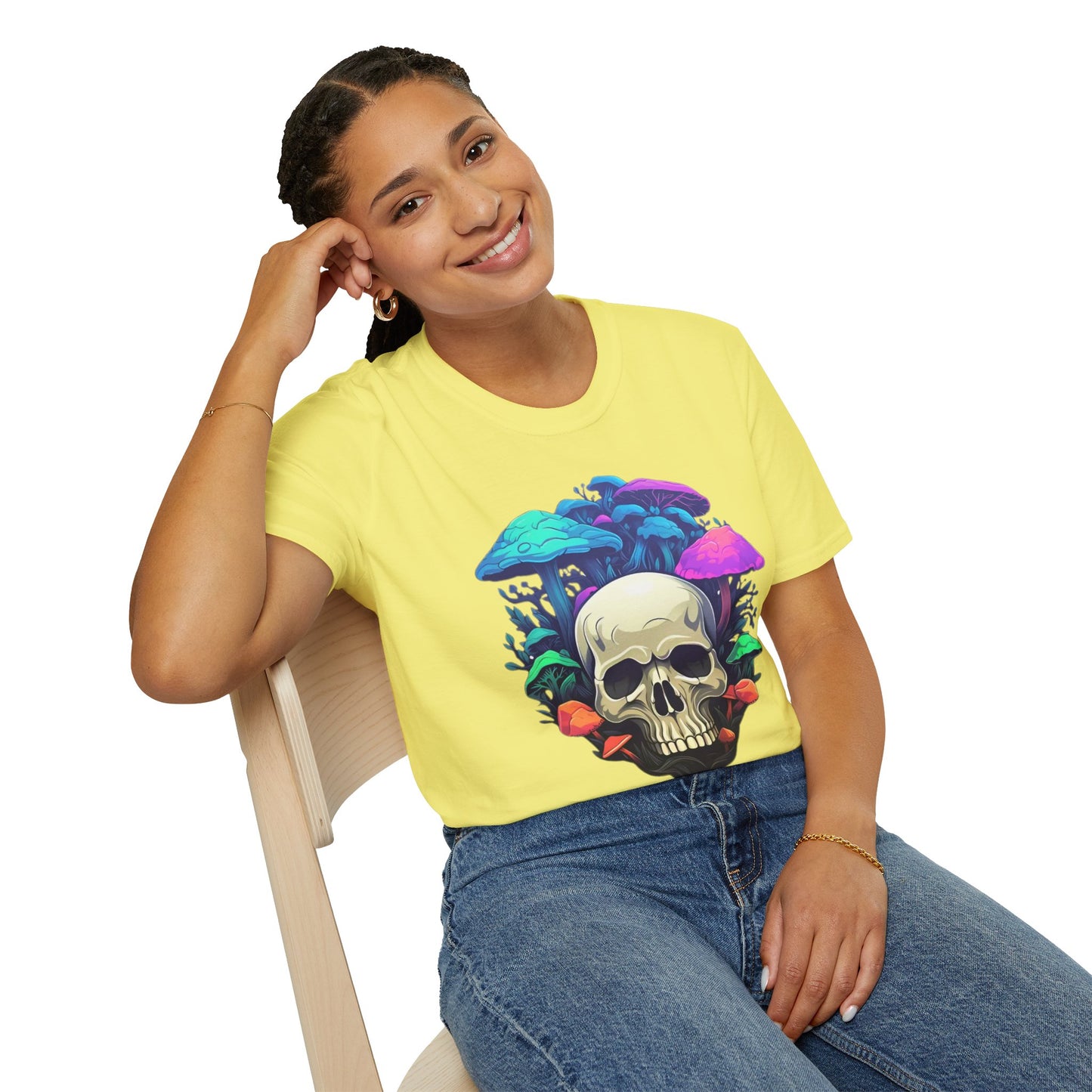 Skull Tee Shirt, Skeleton Shirt, Shirt with Skull, Shirt with Skeleton