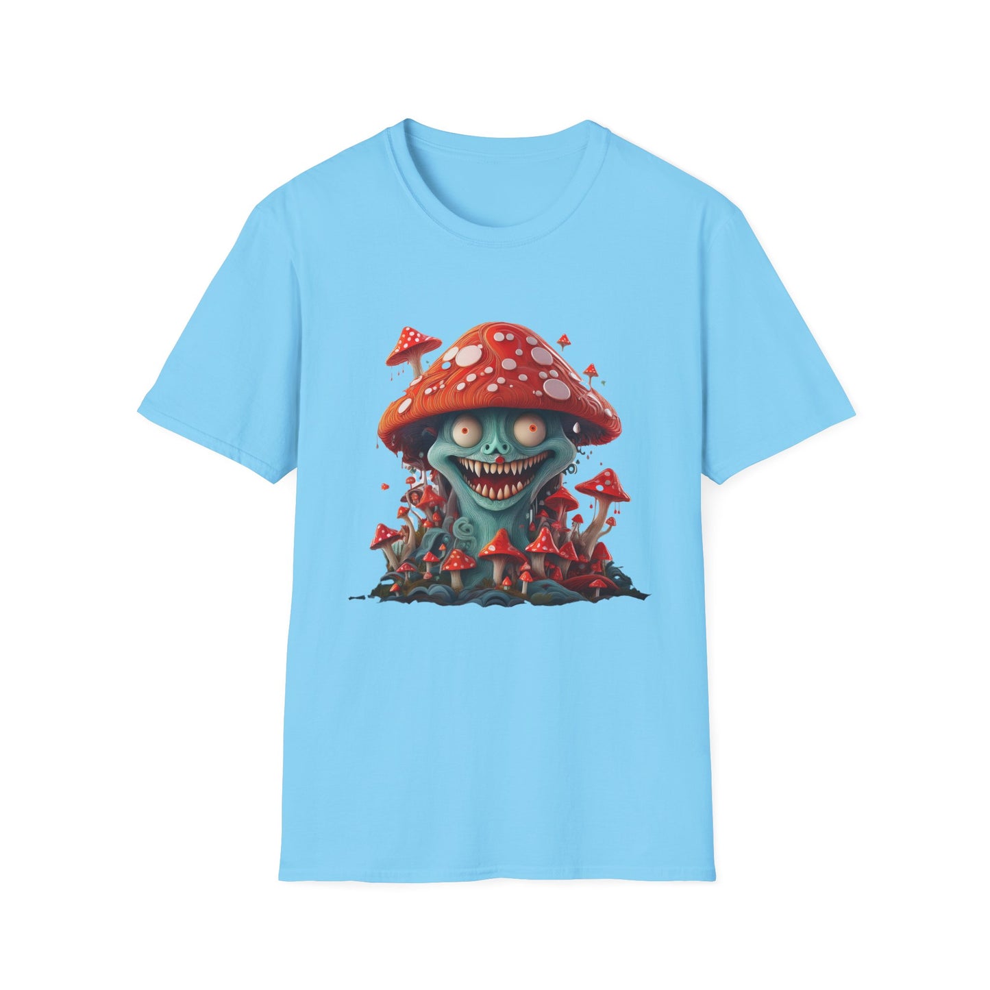 Mashroom Tee Shirt, Mashroom Shirt, Shirt with Funny Mashroom, Shirt with Fungus