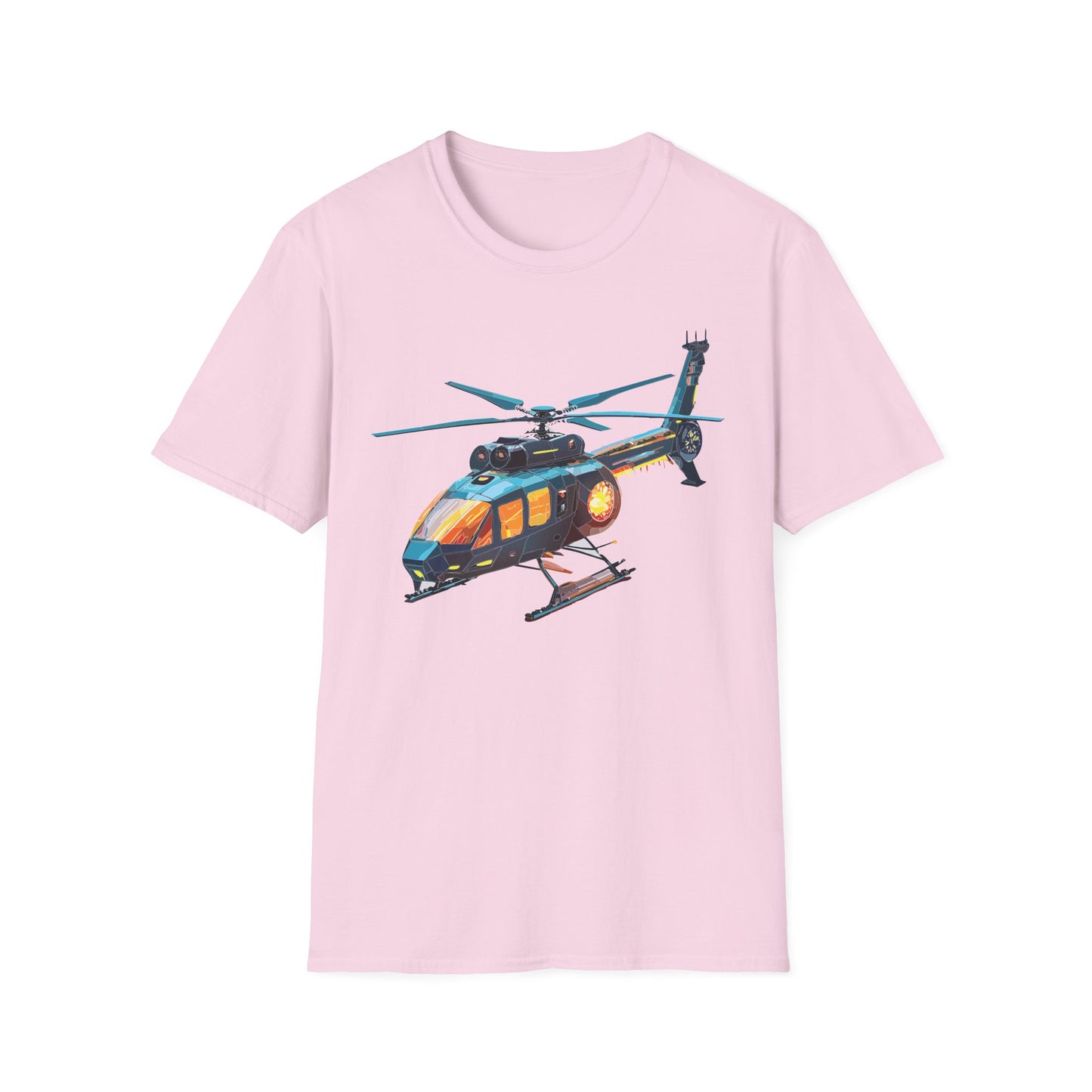 Chopper Shirt, Helicopter Shirt, Shirt with Helicopter, T Shirt with Chopper