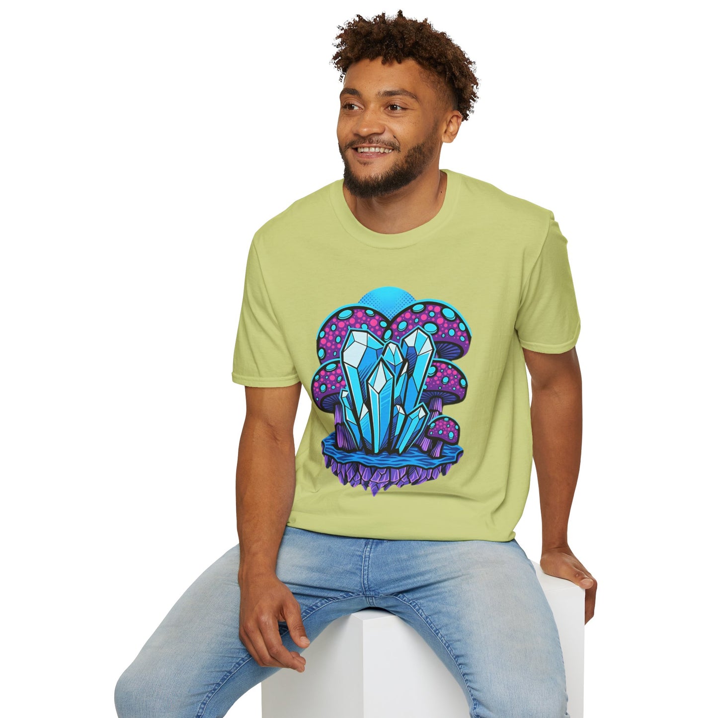 Mashroom Tee Shirt, Mashroom Shirt, Shirt with Funny Mashroom, Shirt with Fungus