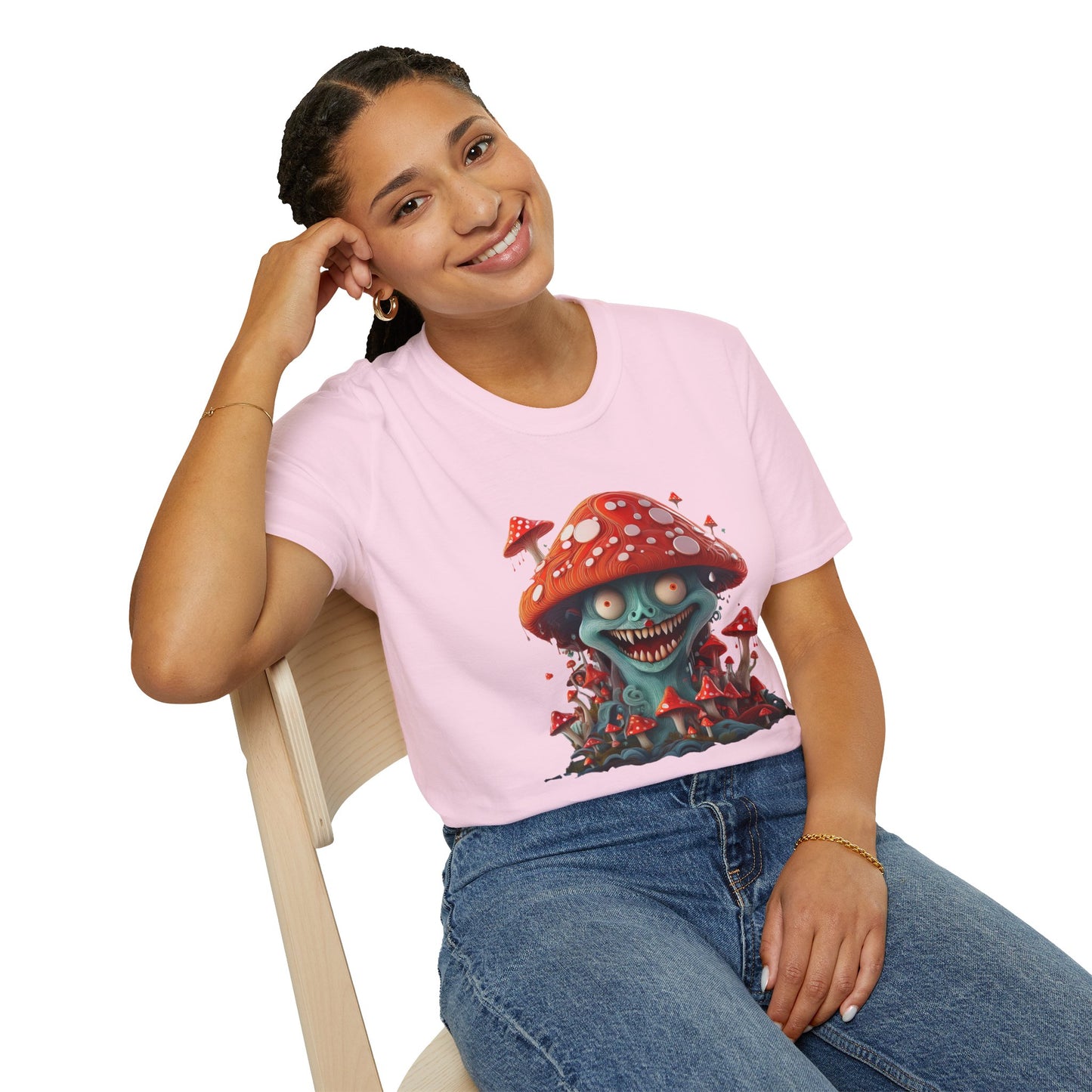 Mashroom Tee Shirt, Mashroom Shirt, Shirt with Funny Mashroom, Shirt with Fungus
