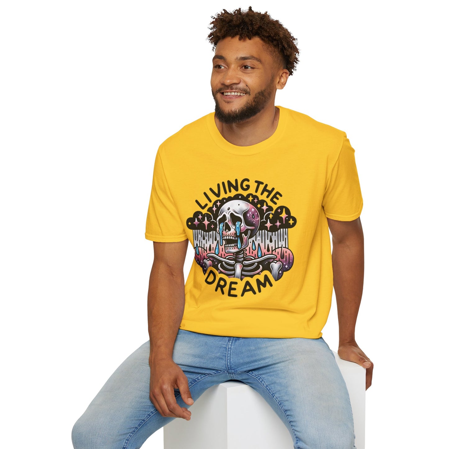 Skull Tee Shirt, Skeleton Shirt, Shirt with Skull, Shirt with Skeleton