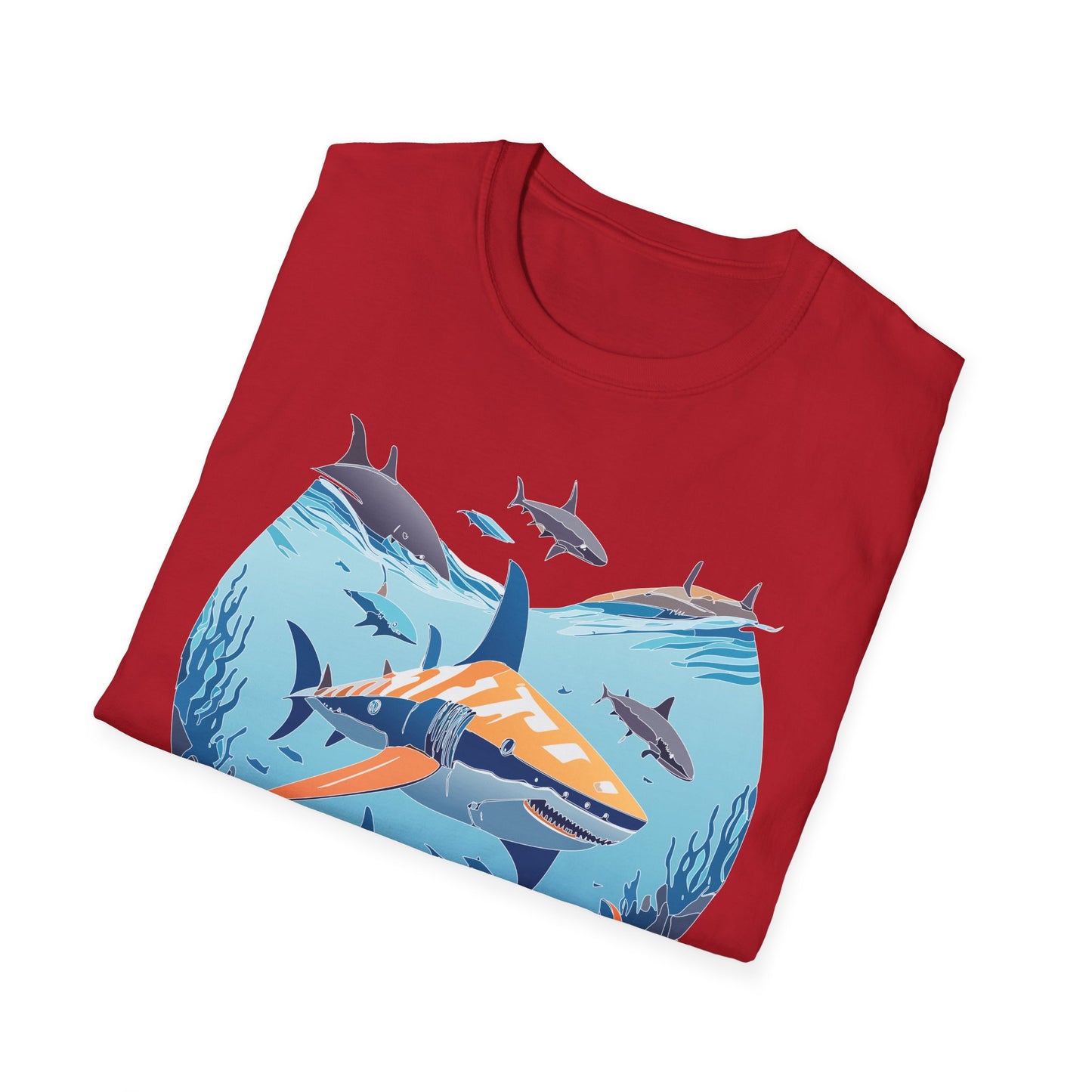 Ocean Tee Shirt, Ocean Shirt, Shirt with Ocean, U boat Tees, Shirt with U-Boat
