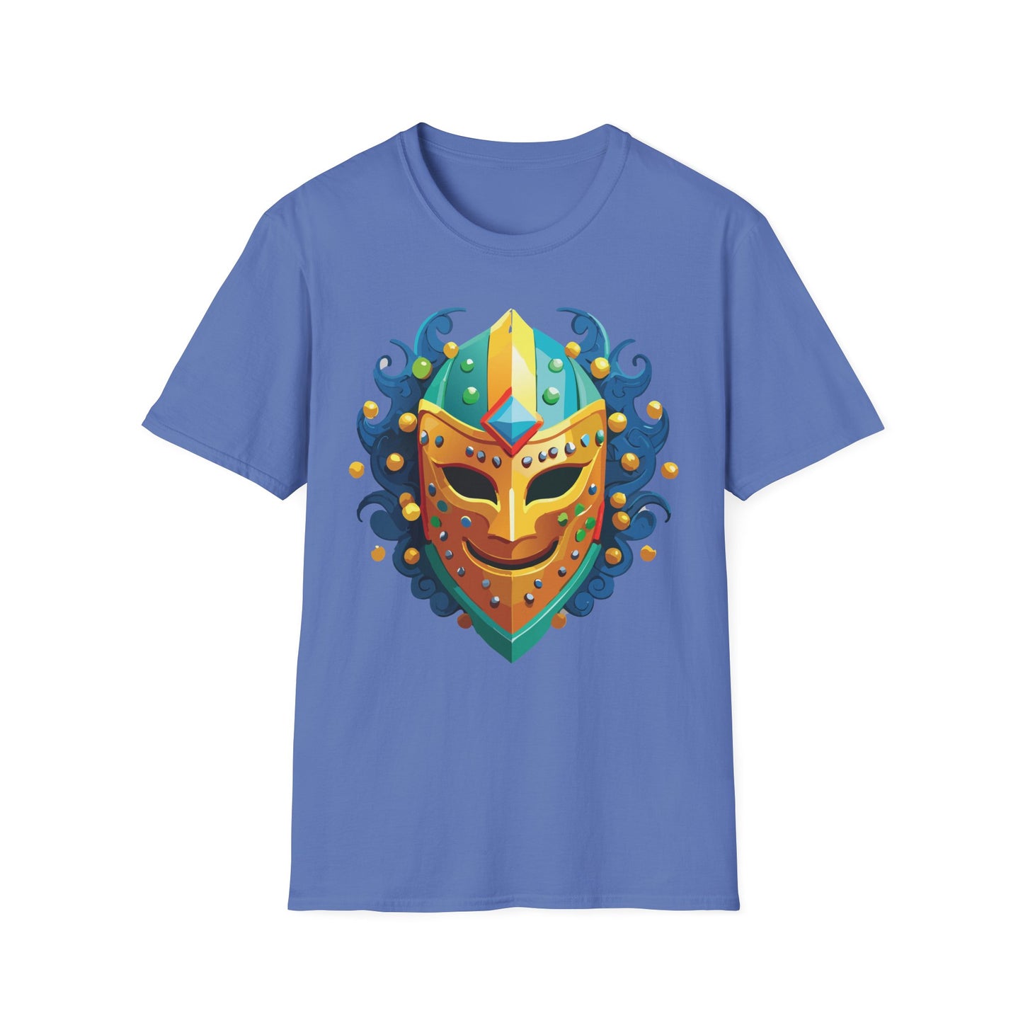Mask Tee Shirt, Mask Shirt, Shirt with Mask, Masquerade Tees
