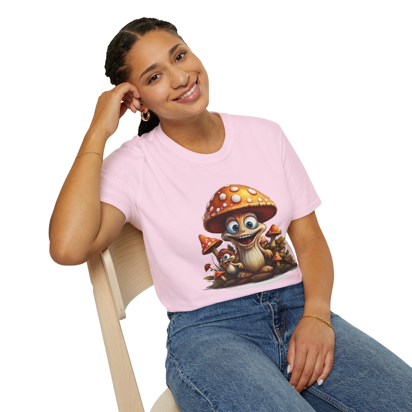 Mashroom Tee Shirt, Mashroom Shirt, Shirt with Funny Mashroom, Shirt with Fungus
