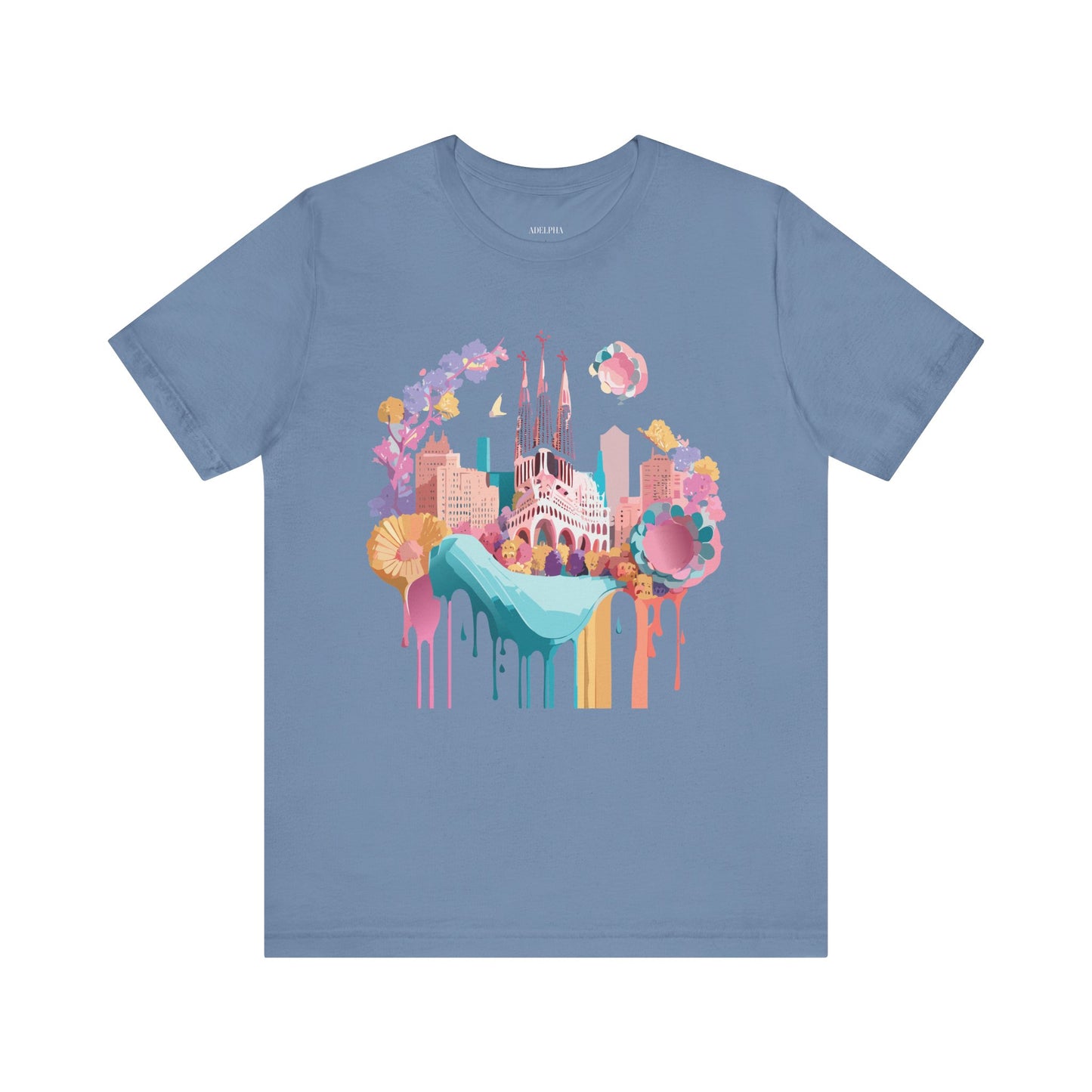 Tourist Shirt, Shirt with Barcelona