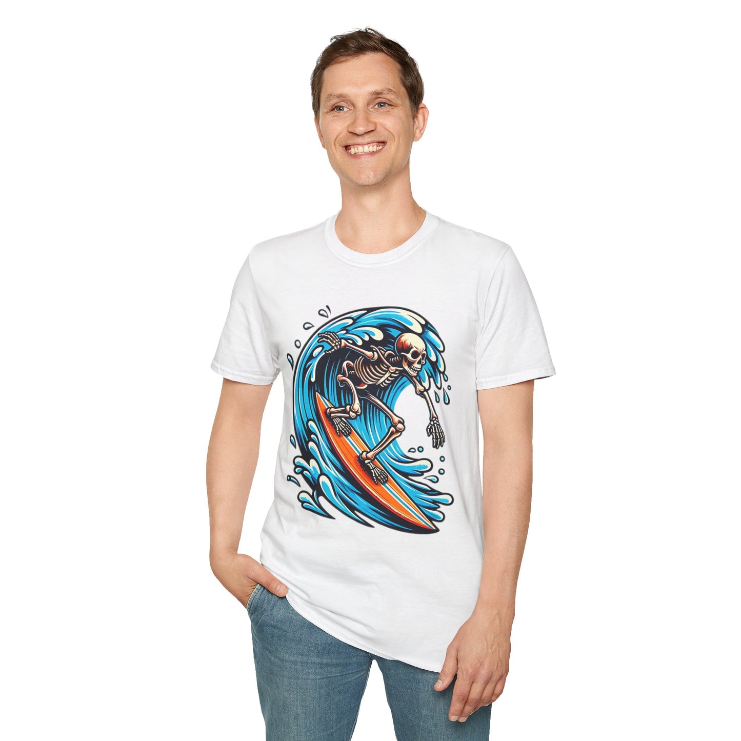 Skull Tee Shirt, Skeleton Shirt, Shirt with Skull, Shirt with Skeleton