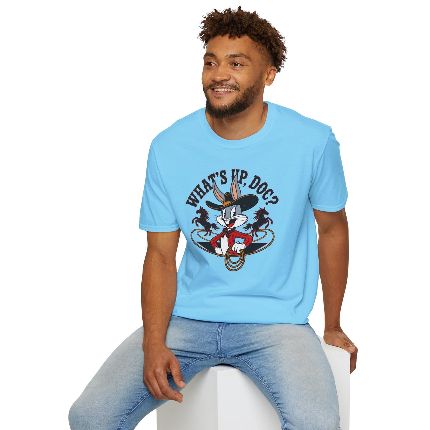 Bugs Bunny Shirt, Bugs Bunny T Shirt, Shirt with Bugs Bunny, T Shirt with Cartoon, Cartoon on T Shirt, Animation Shirt