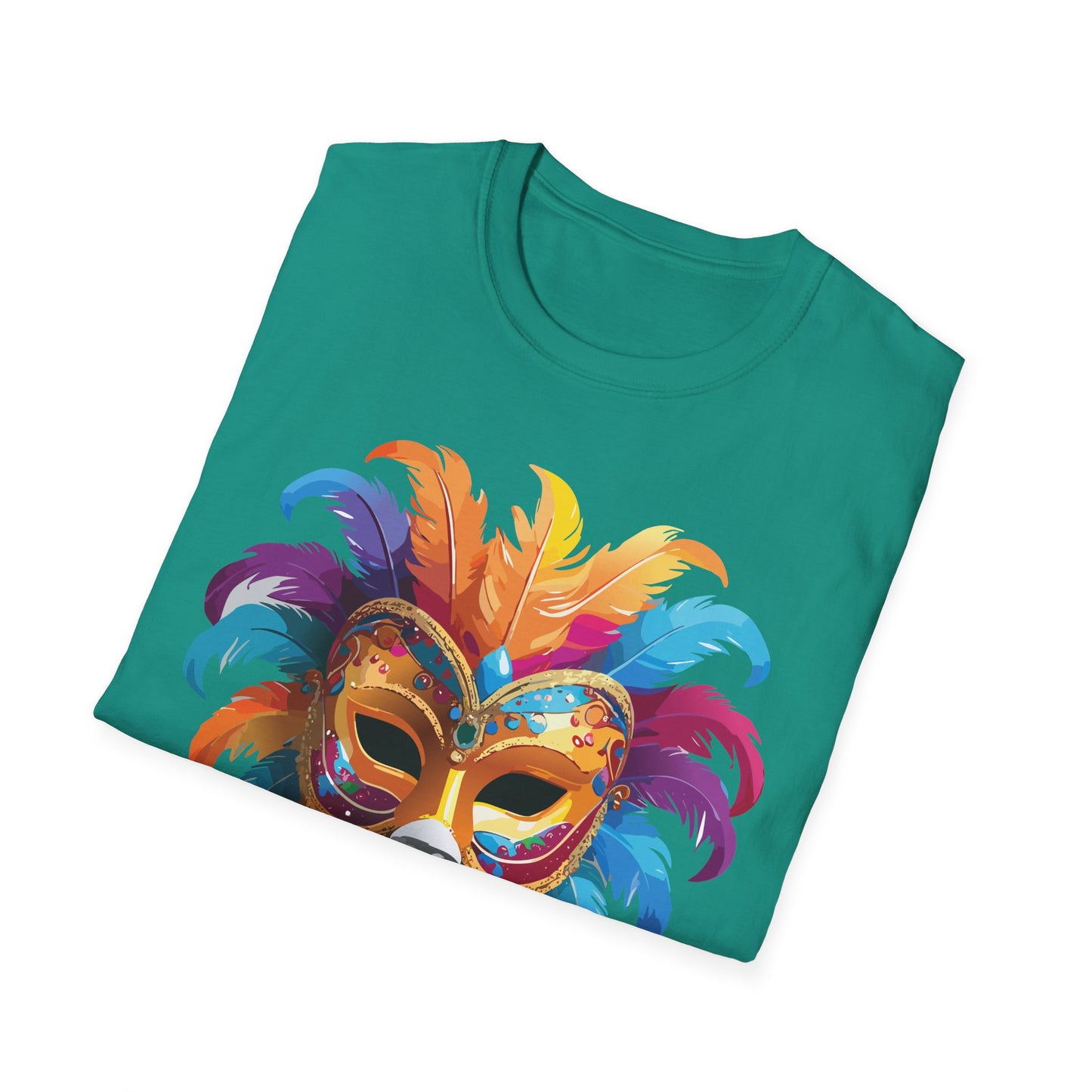 Mask Tee Shirt, Mask Shirt, Shirt with Mask, Masquerade Tees