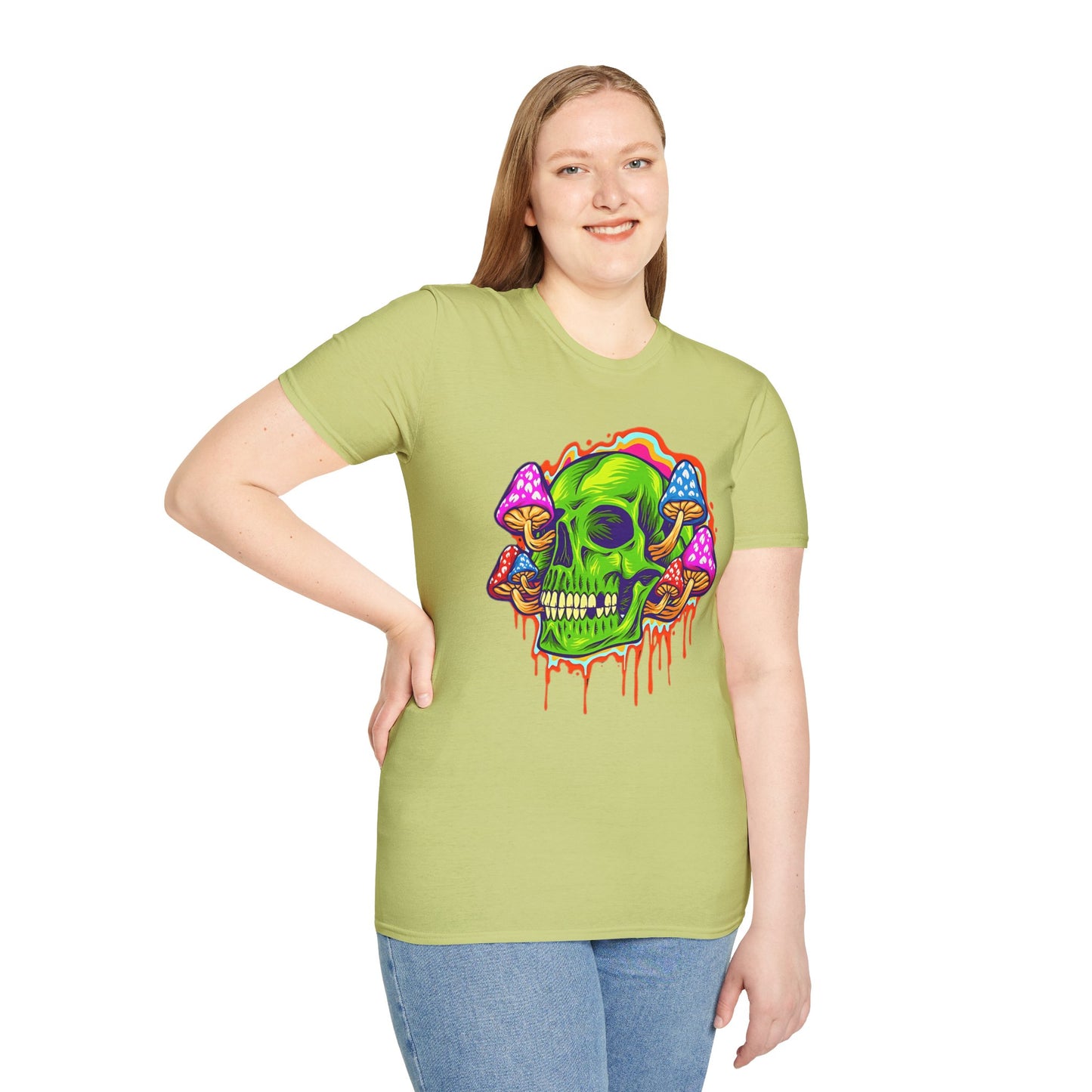 Skull Tee Shirt, Skeleton Shirt, Shirt with Skull, Shirt with Skeleton
