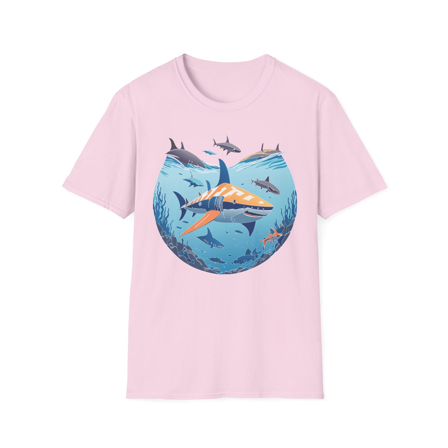 Ocean Tee Shirt, Ocean Shirt, Shirt with Ocean, U boat Tees, Shirt with U-Boat
