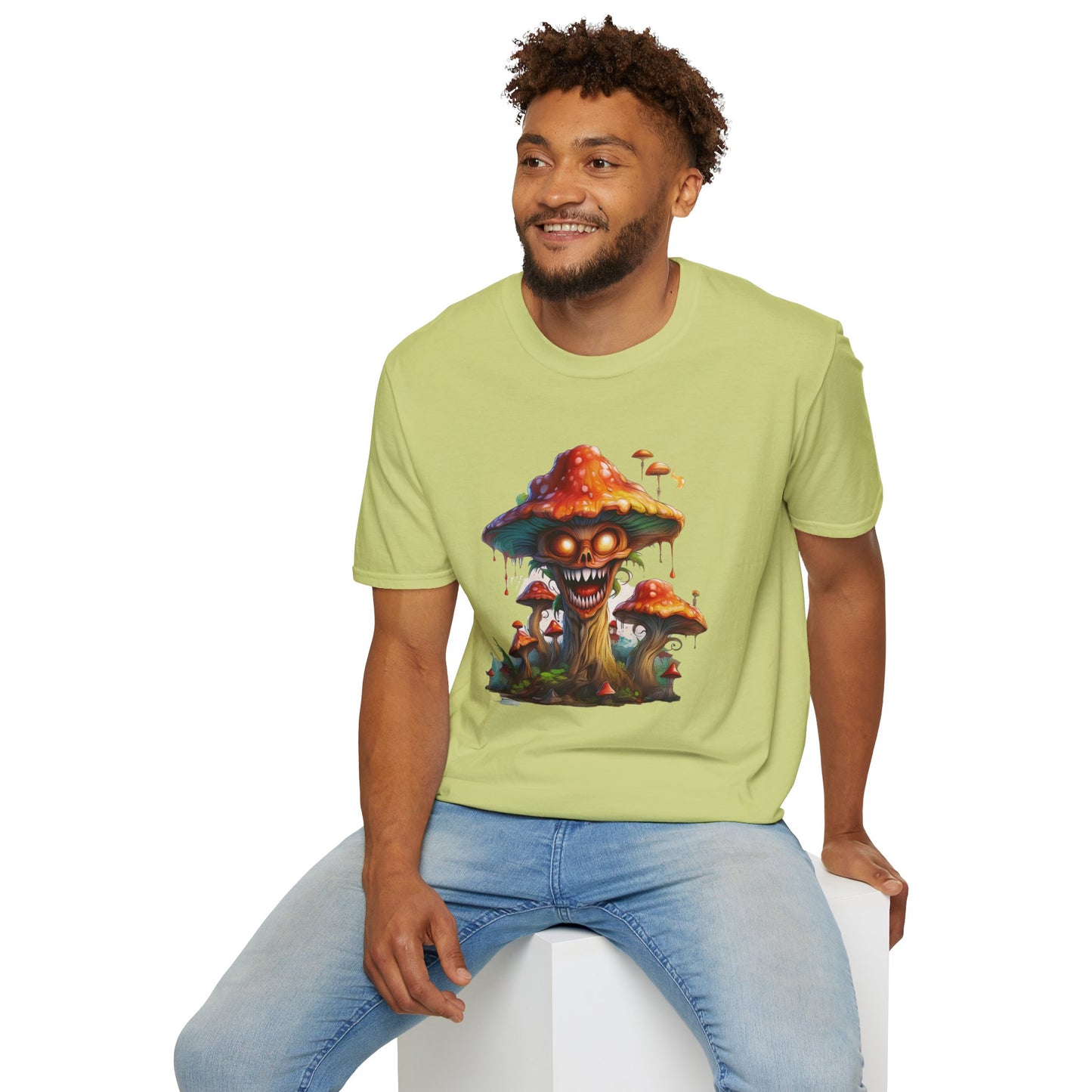 Mashroom Tee Shirt, Mashroom Shirt, Shirt with Funny Mashroom, Shirt with Fungus