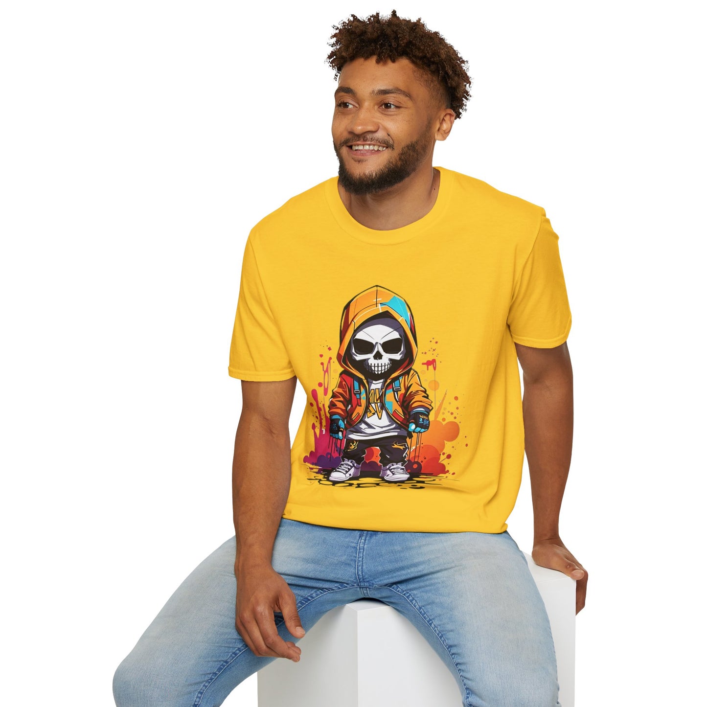 Skull Tee Shirt, Skeleton Shirt, Shirt with Skull, Shirt with Skeleton