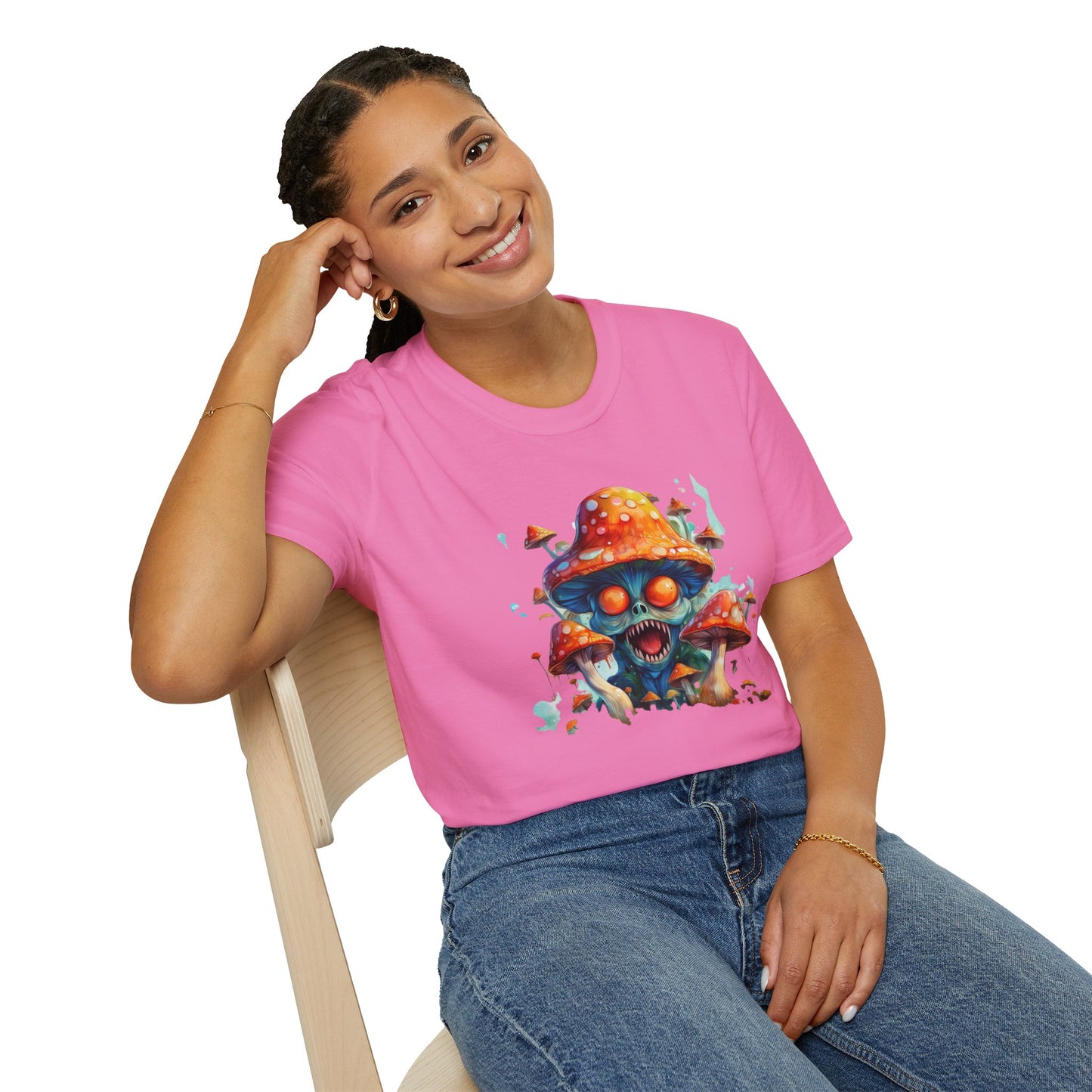 Mashroom Tee Shirt, Mashroom Shirt, Shirt with Funny Mashroom, Shirt with Fungus