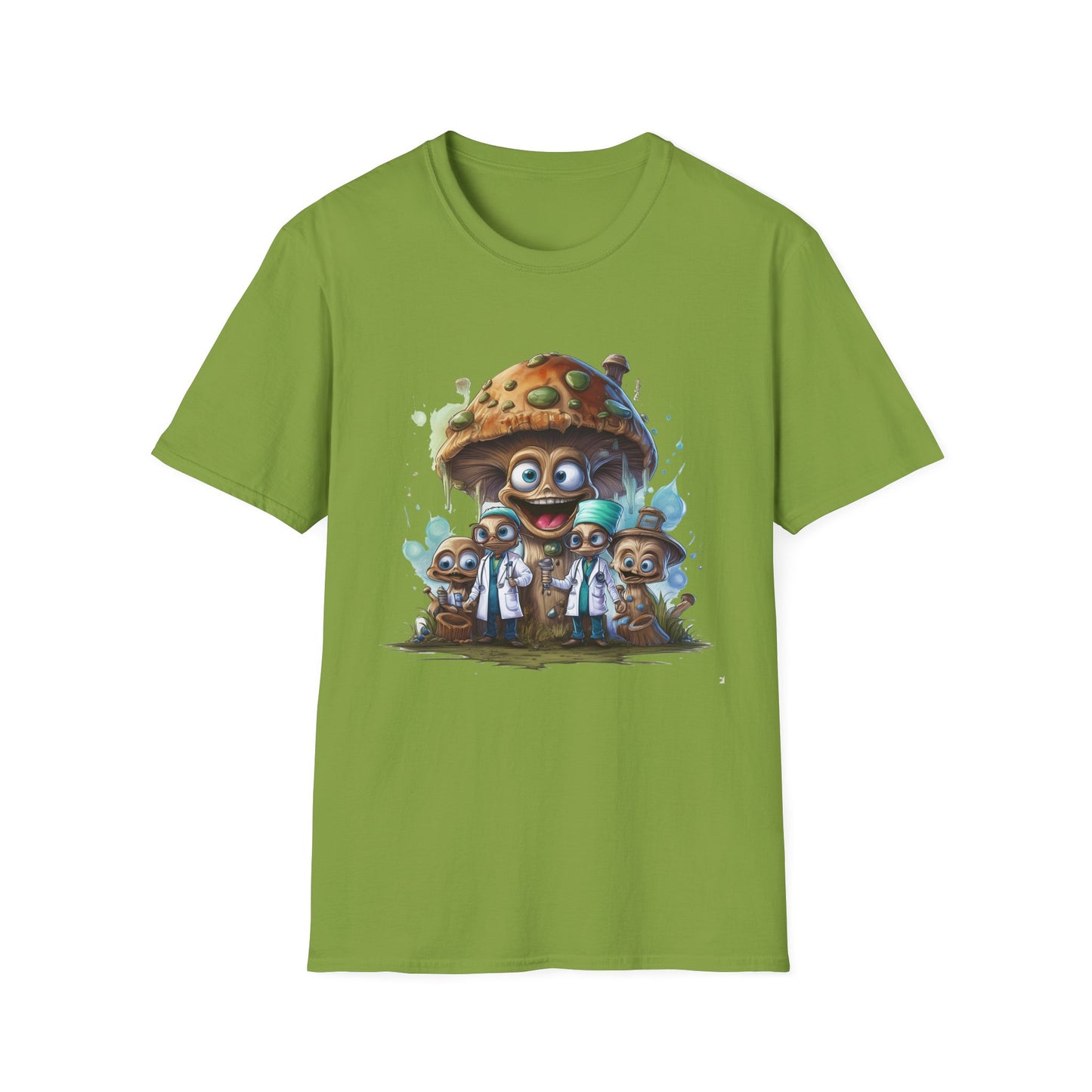 Mashroom Tee Shirt, Mashroom Shirt, Shirt with Funny Mashroom, Shirt with Fungus