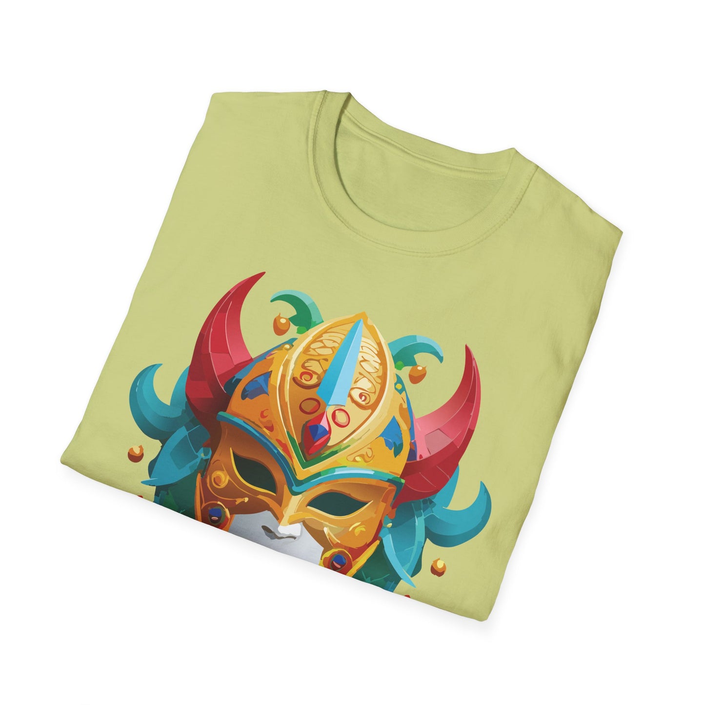 Mask Tee Shirt, Mask Shirt, Shirt with Mask, Masquerade Tees