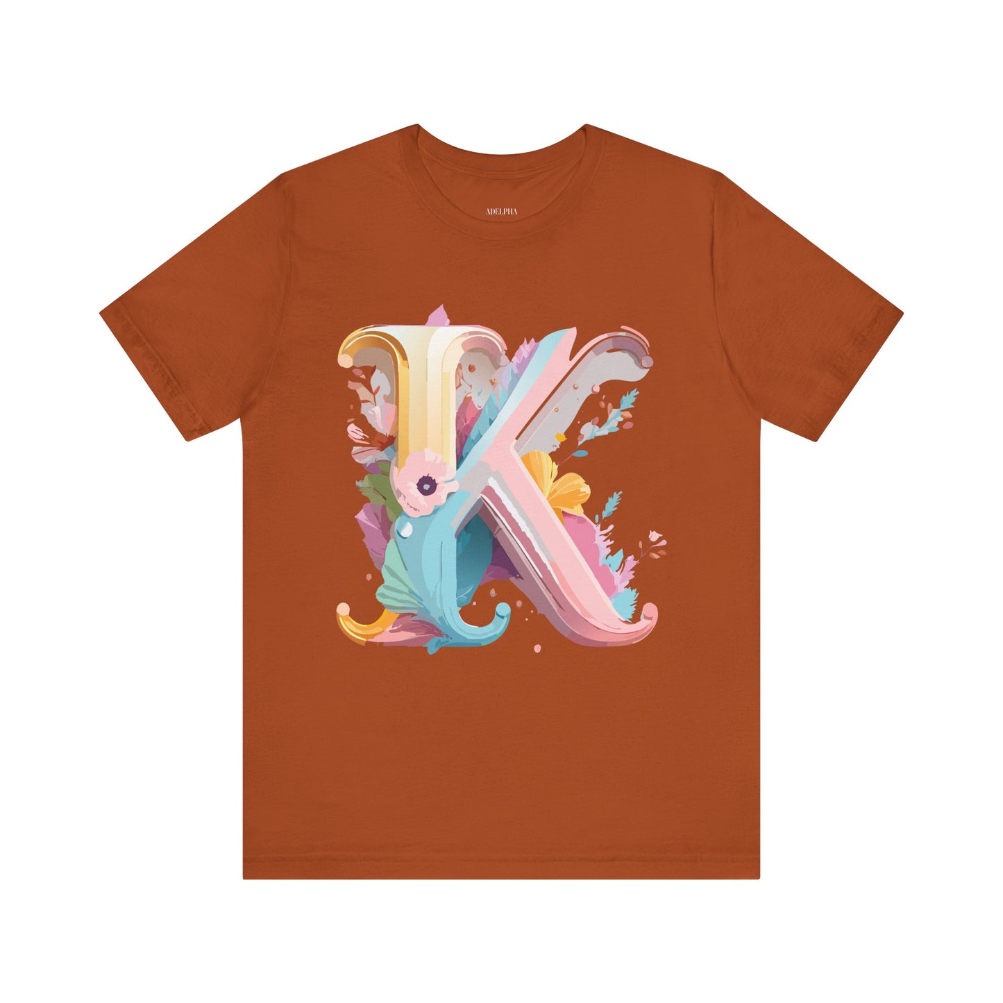 Letter Shirt, Letter K Shirt