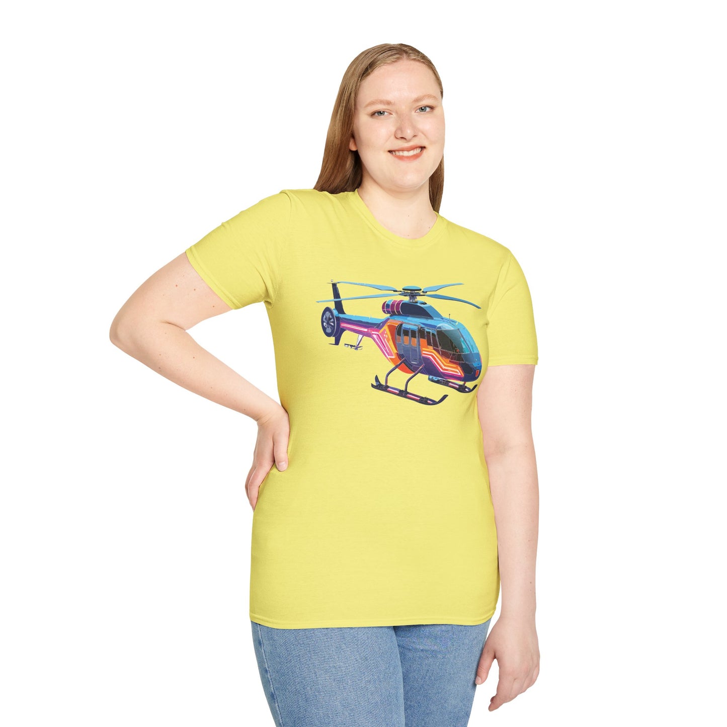 Chopper Shirt, Helicopter Shirt, Shirt with Helicopter, T Shirt with Chopper
